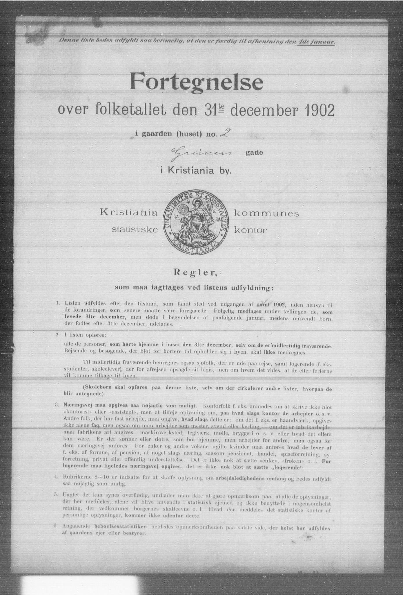 OBA, Kommunal folketelling 31.12.1902 for Kristiania kjøpstad, 1902, s. 5953