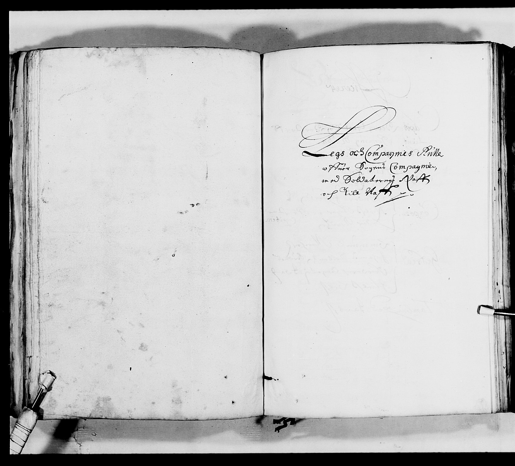 Kommanderende general (KG I) med Det norske krigsdirektorium, AV/RA-EA-5419/E/Ea/L0516: Bergenhusiske regiment, 1660-1712, s. 264