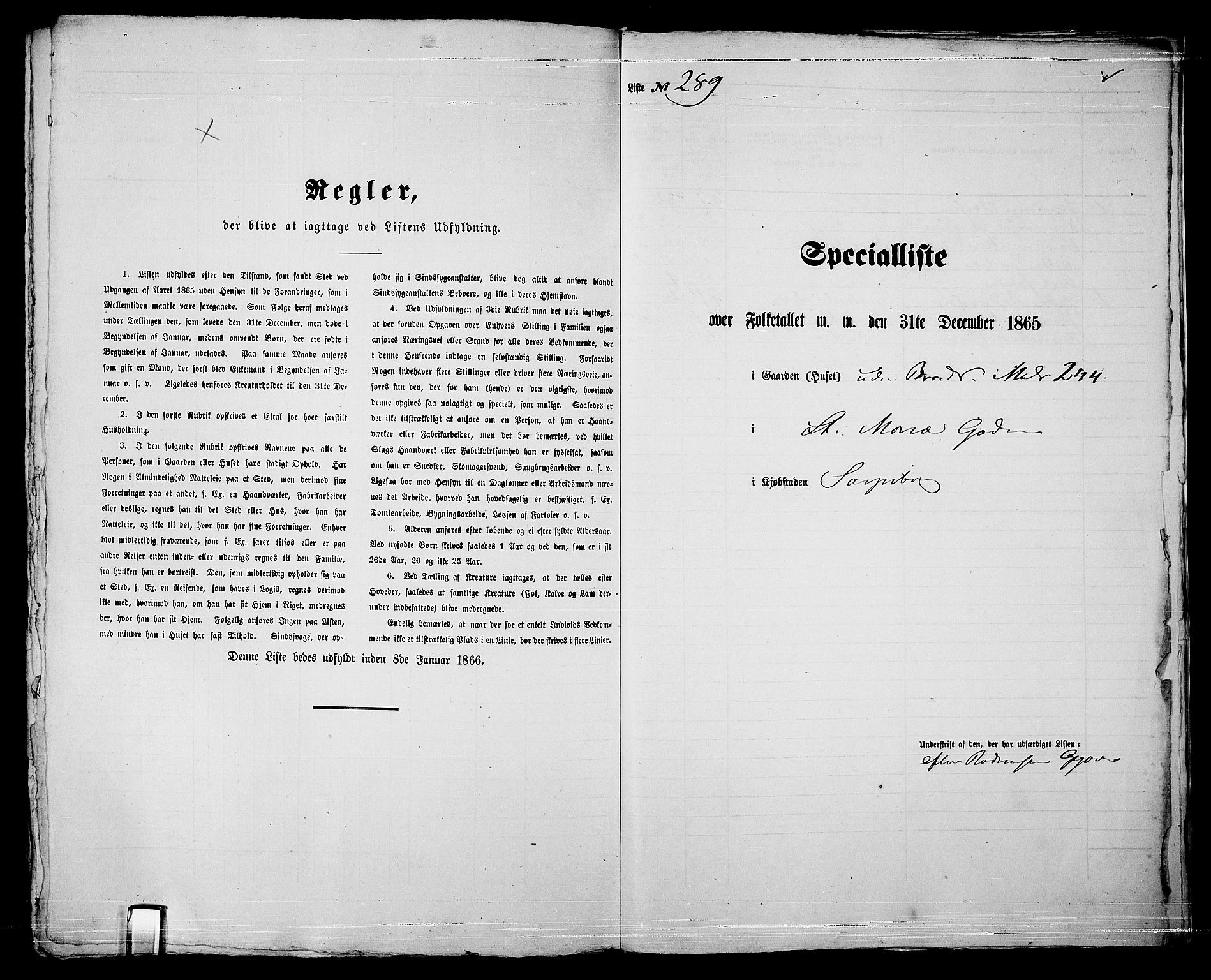 RA, Folketelling 1865 for 0102P Sarpsborg prestegjeld, 1865, s. 585