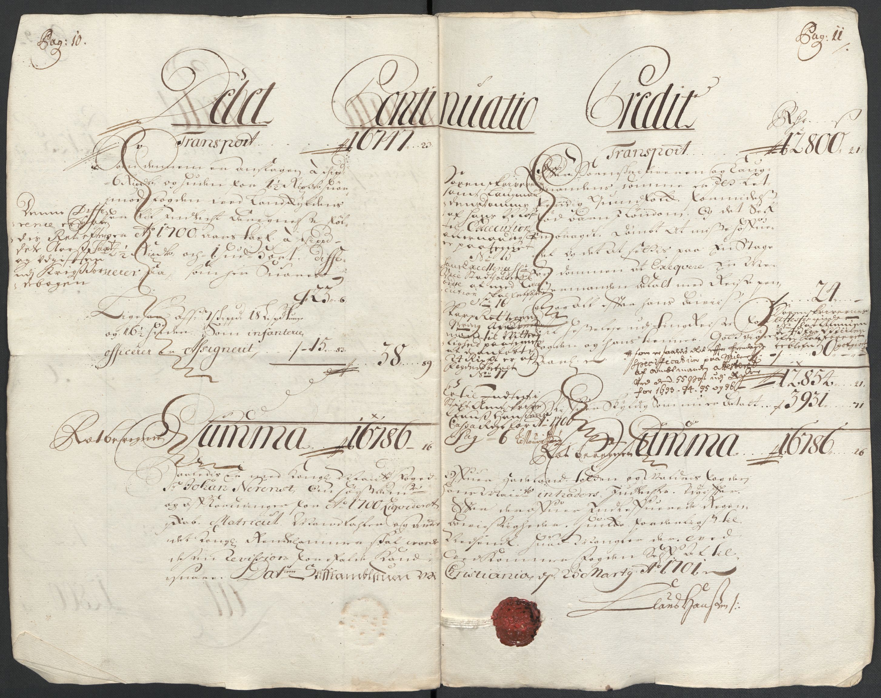 Rentekammeret inntil 1814, Reviderte regnskaper, Fogderegnskap, AV/RA-EA-4092/R18/L1298: Fogderegnskap Hadeland, Toten og Valdres, 1700, s. 8