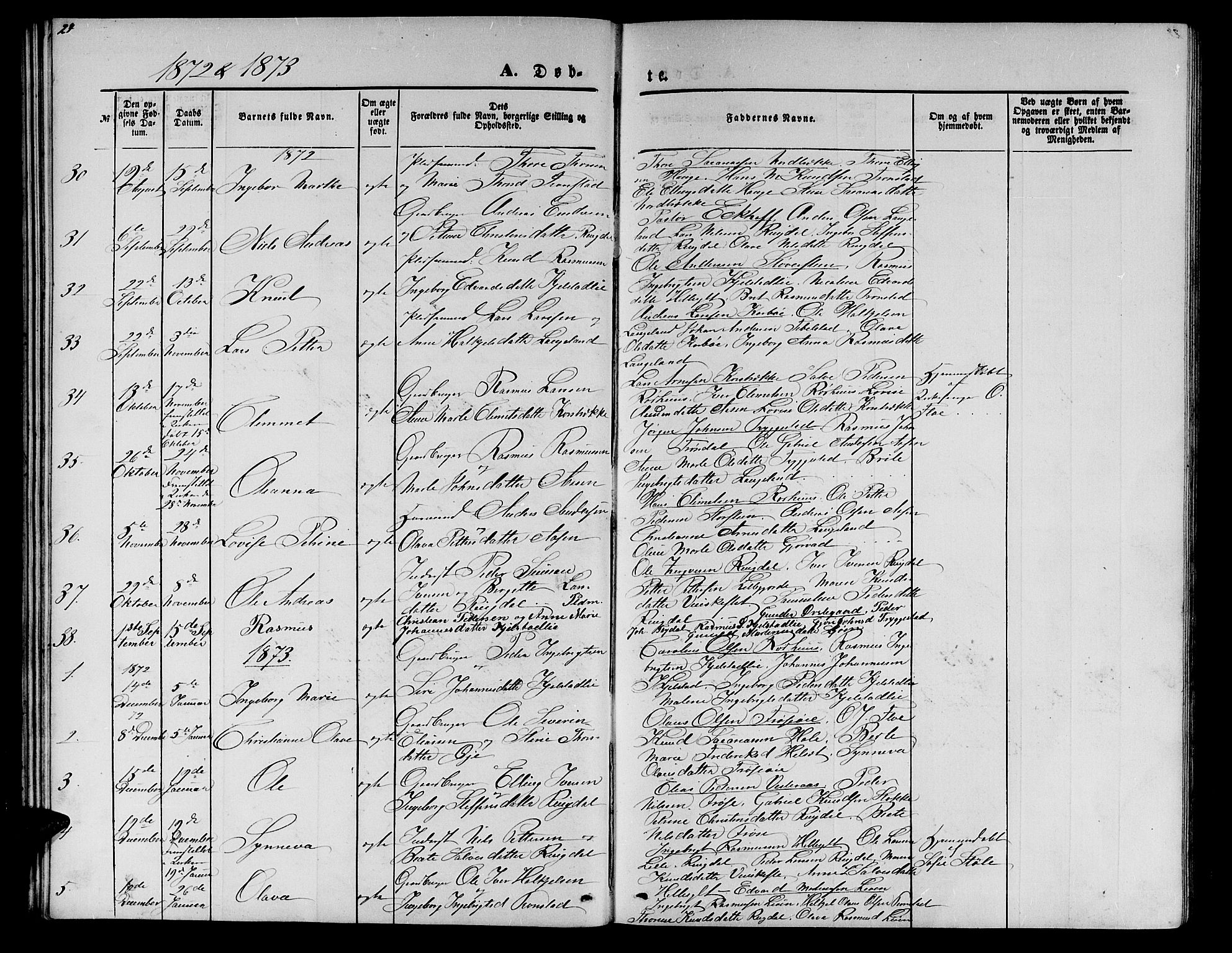 Ministerialprotokoller, klokkerbøker og fødselsregistre - Møre og Romsdal, AV/SAT-A-1454/517/L0229: Klokkerbok nr. 517C02, 1864-1879, s. 27