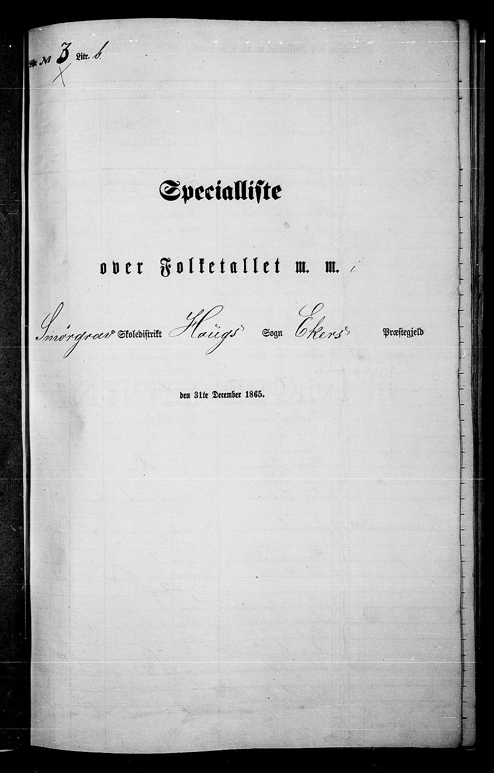 RA, Folketelling 1865 for 0624P Eiker prestegjeld, 1865, s. 54
