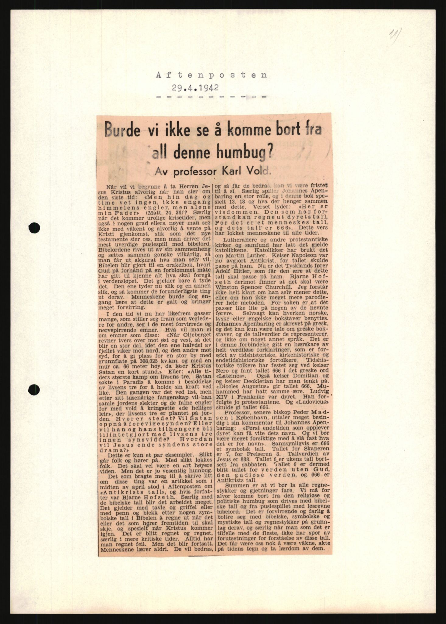 Forsvarets Overkommando. 2 kontor. Arkiv 11.4. Spredte tyske arkivsaker, AV/RA-RAFA-7031/D/Dar/Darb/L0013: Reichskommissariat - Hauptabteilung Vervaltung, 1917-1942, s. 1228