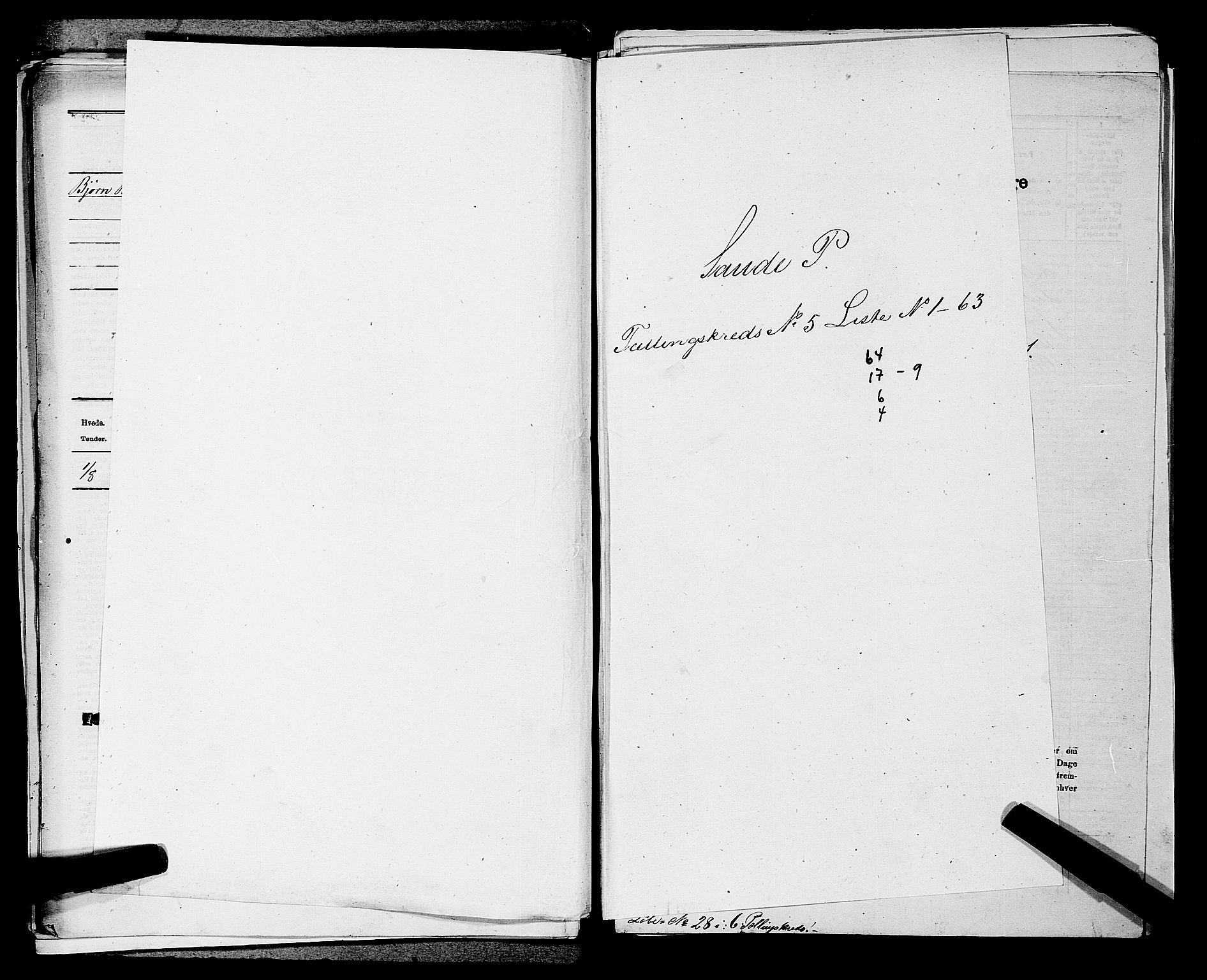 SAKO, Folketelling 1875 for 0822P Sauherad prestegjeld, 1875, s. 539