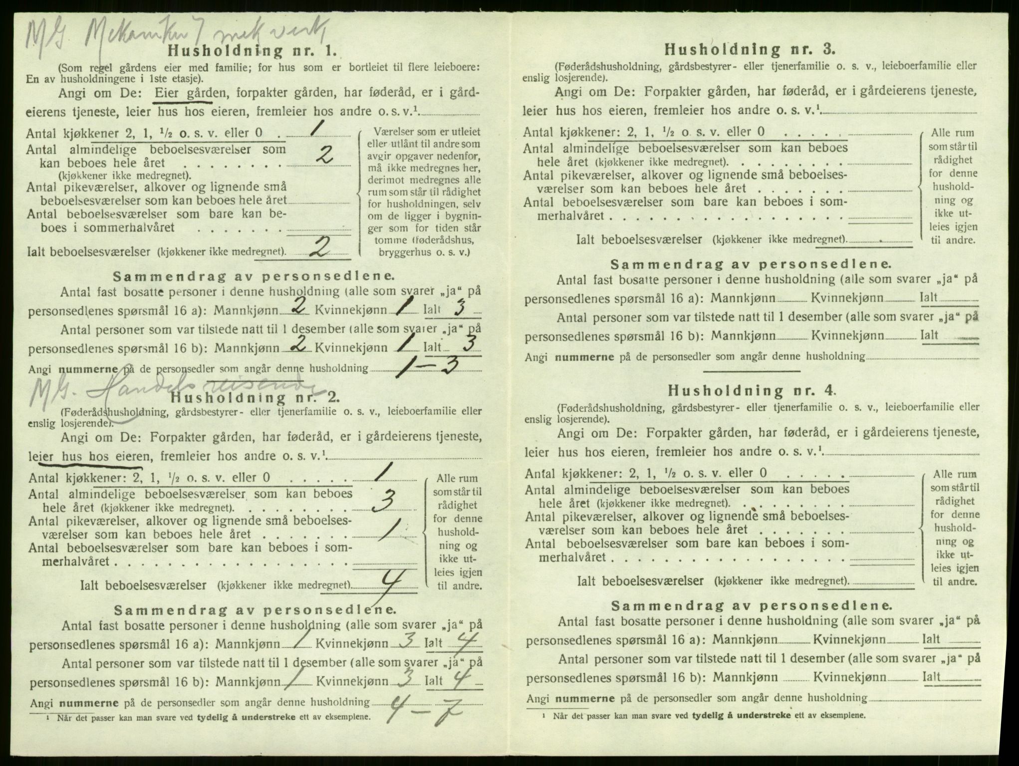 SAKO, Folketelling 1920 for 0724 Sandeherred herred, 1920, s. 1106