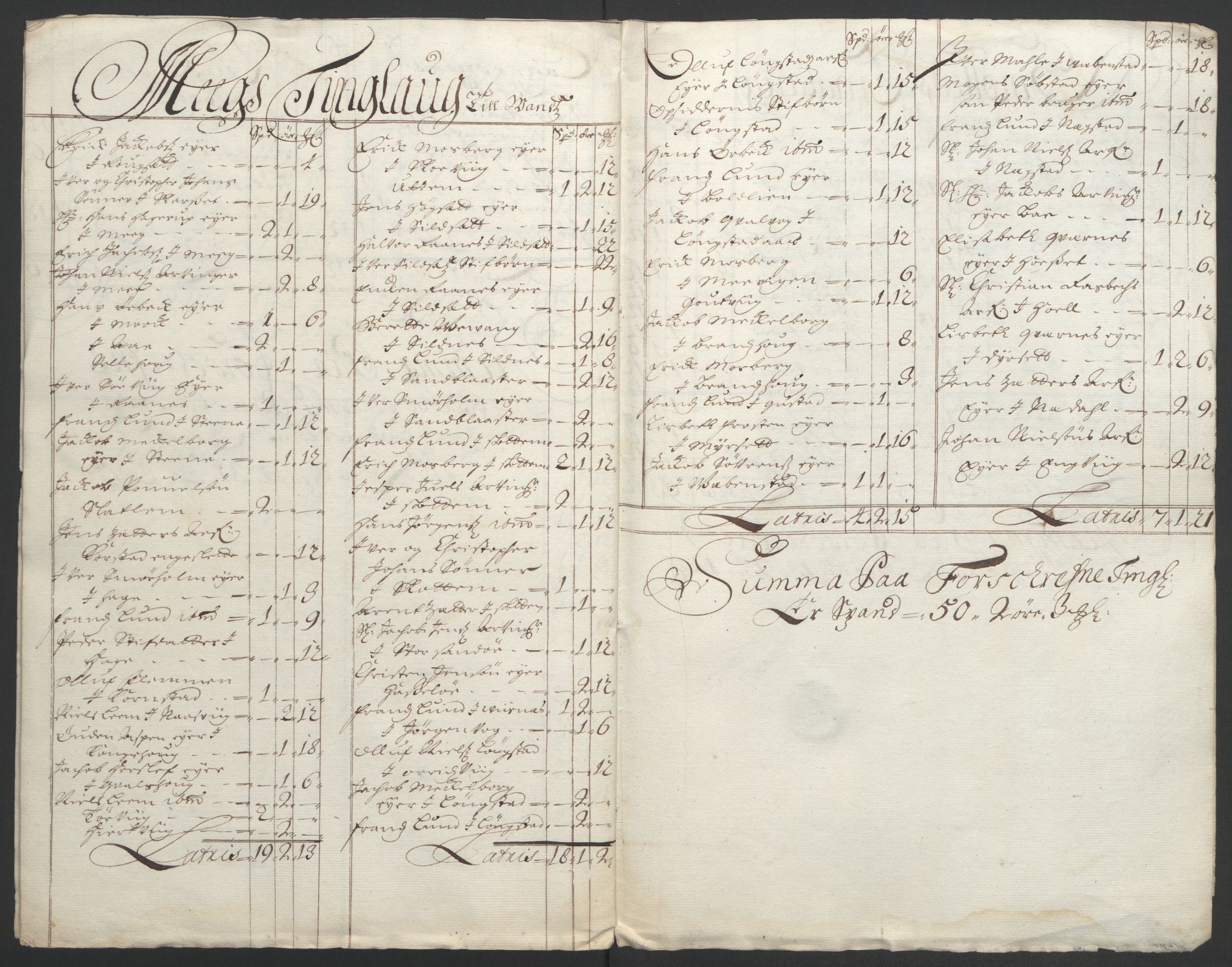 Rentekammeret inntil 1814, Reviderte regnskaper, Fogderegnskap, RA/EA-4092/R56/L3735: Fogderegnskap Nordmøre, 1692-1693, s. 89