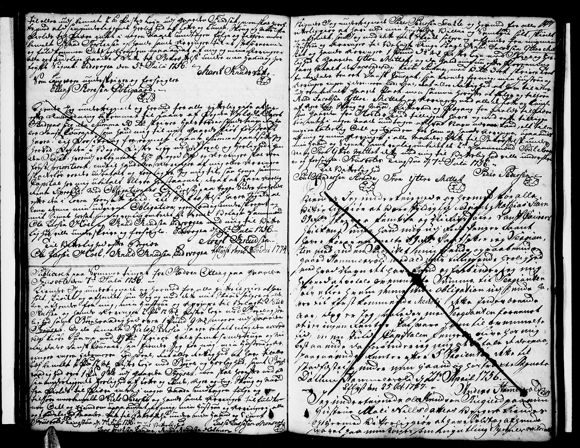 Romsdal sorenskriveri, SAT/A-4149/1/2/2C/L0003: Pantebok nr. 3, 1747-1767, s. 147