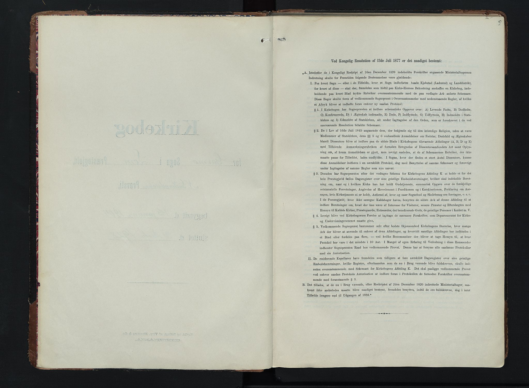 Lom prestekontor, SAH/PREST-070/K/L0011: Ministerialbok nr. 11, 1904-1928, s. 2