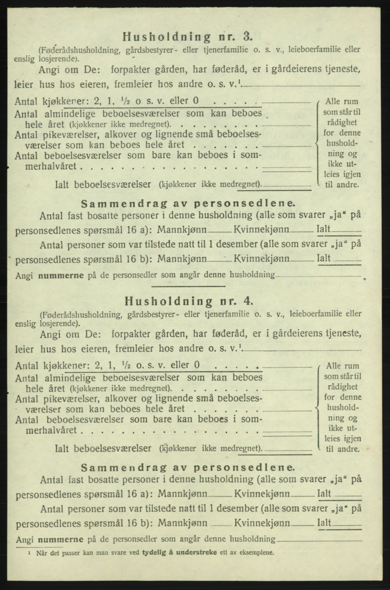 SAB, Folketelling 1920 for 1212 Skånevik herred, 1920, s. 1998