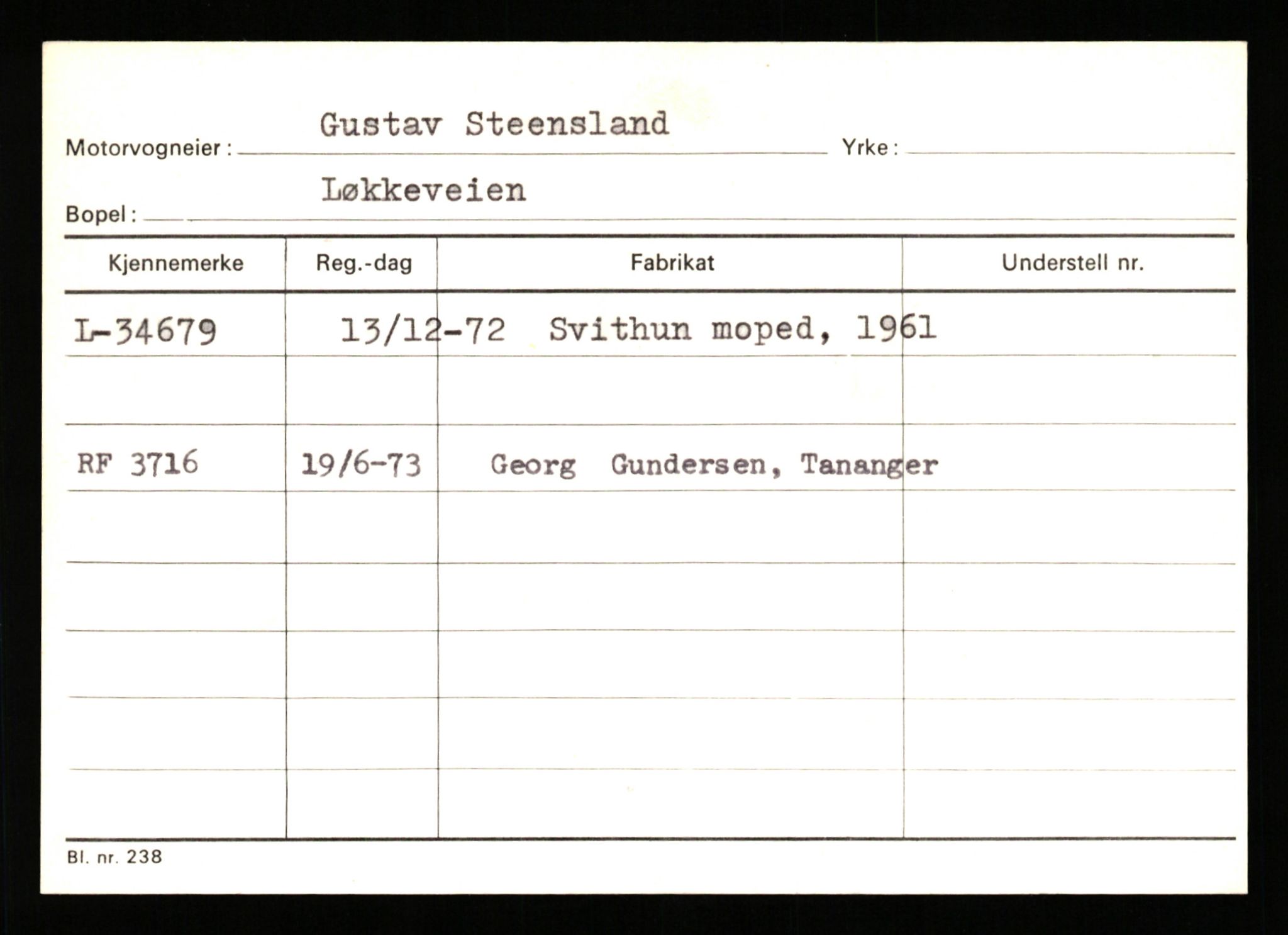 Stavanger trafikkstasjon, AV/SAST-A-101942/0/G/L0006: Registreringsnummer: 34250 - 49007, 1930-1971, s. 129