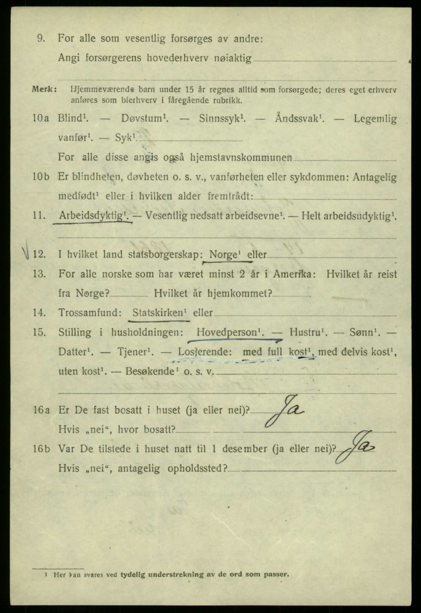 SAB, Folketelling 1920 for 1301 Bergen kjøpstad, 1920, s. 71364