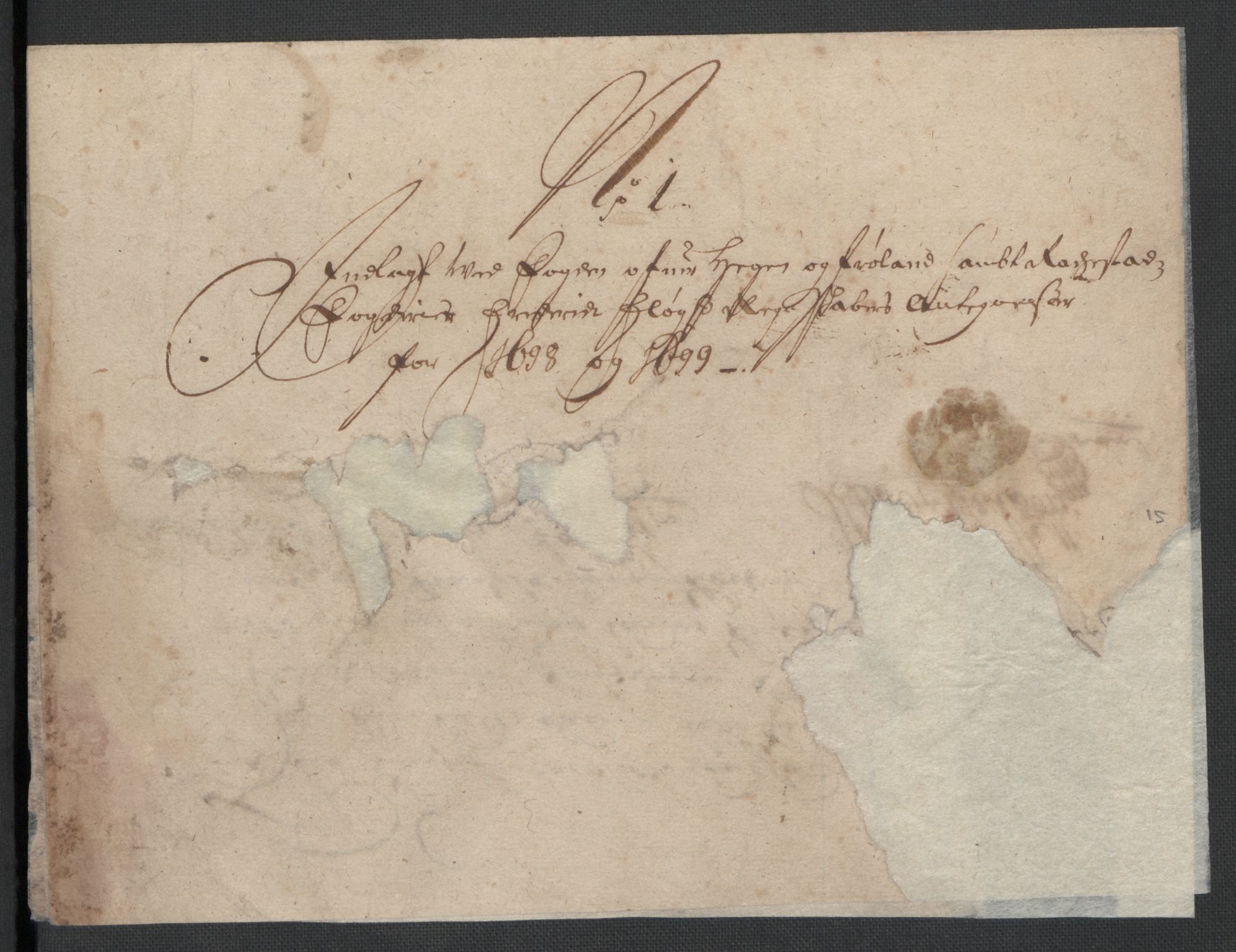 Rentekammeret inntil 1814, Reviderte regnskaper, Fogderegnskap, AV/RA-EA-4092/R07/L0289: Fogderegnskap Rakkestad, Heggen og Frøland, 1699, s. 399