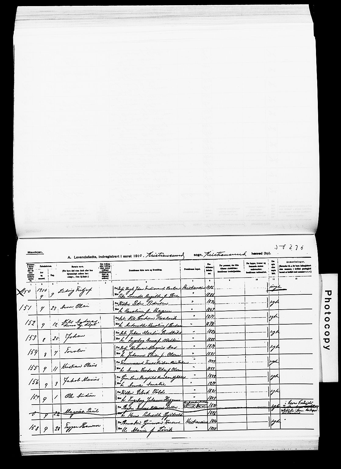 Ministerialprotokoller, klokkerbøker og fødselsregistre - Møre og Romsdal, AV/SAT-A-1454/572/L0858: Ministerialbok nr. 572D02, 1903-1912