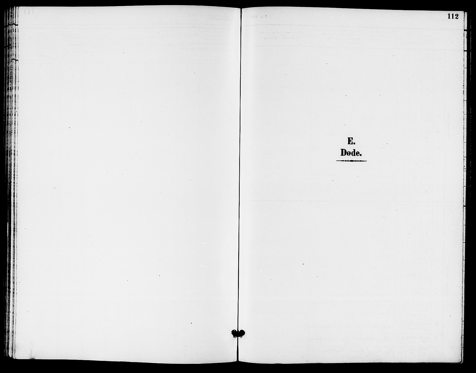 Sem kirkebøker, SAKO/A-5/G/Ga/L0006: Klokkerbok nr. I 6, 1890-1908, s. 112