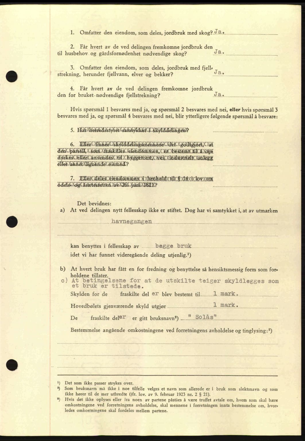 Salten sorenskriveri, AV/SAT-A-4578/1/2/2C: Pantebok nr. A14-15, 1943-1945, Dagboknr: 2516/1944