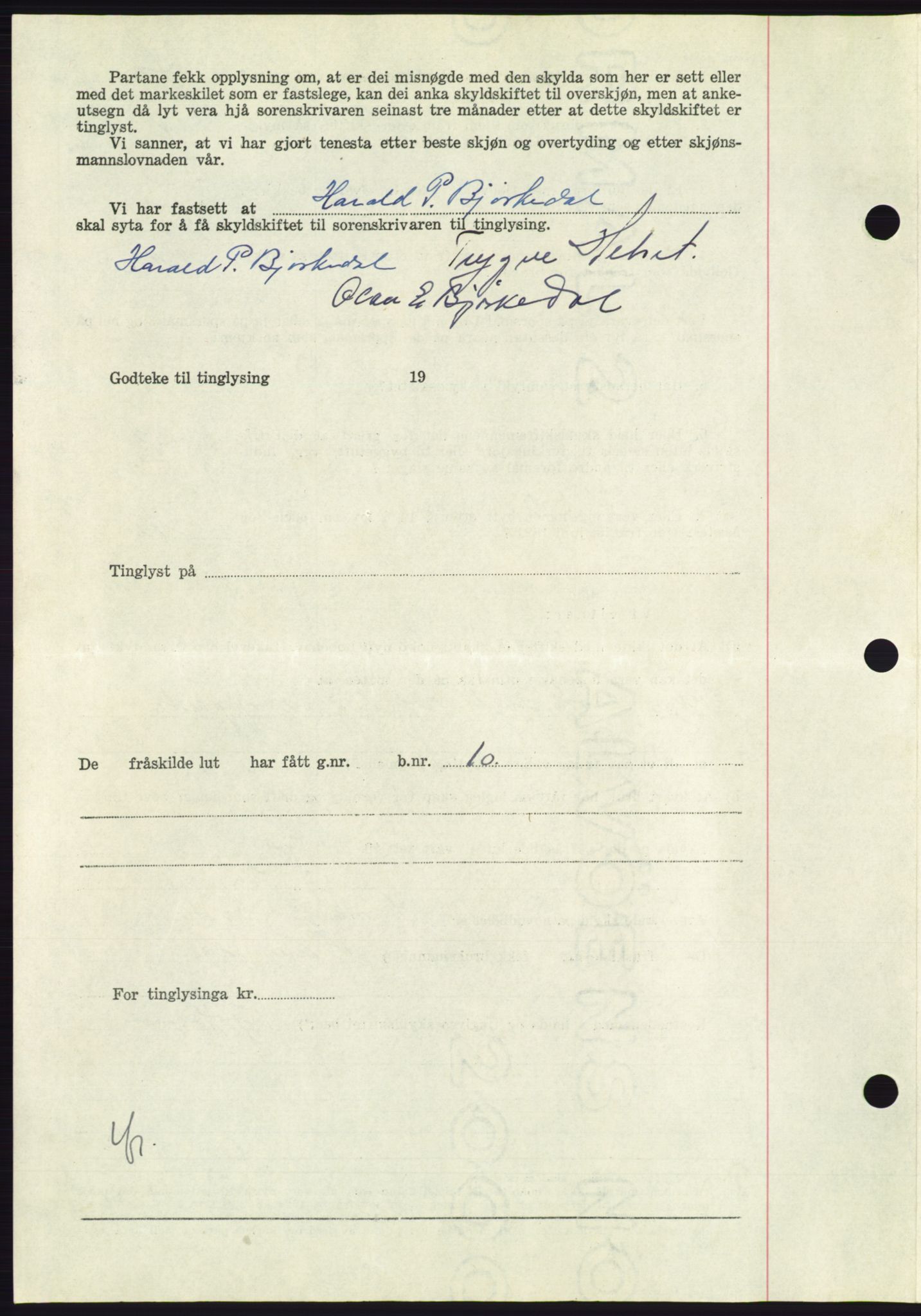 Søre Sunnmøre sorenskriveri, AV/SAT-A-4122/1/2/2C/L0104: Pantebok nr. 30A, 1956-1956, Dagboknr: 2287/1956