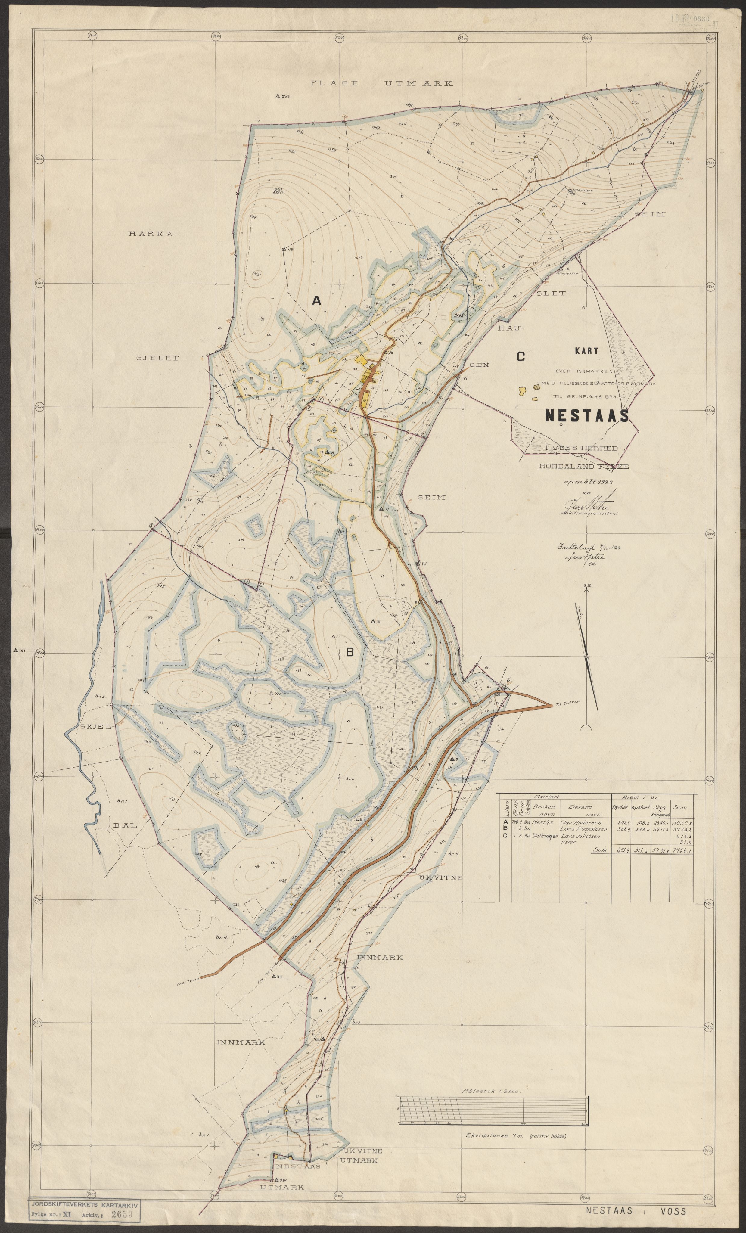 Jordskifteverkets kartarkiv, RA/S-3929/T, 1859-1988, s. 2982