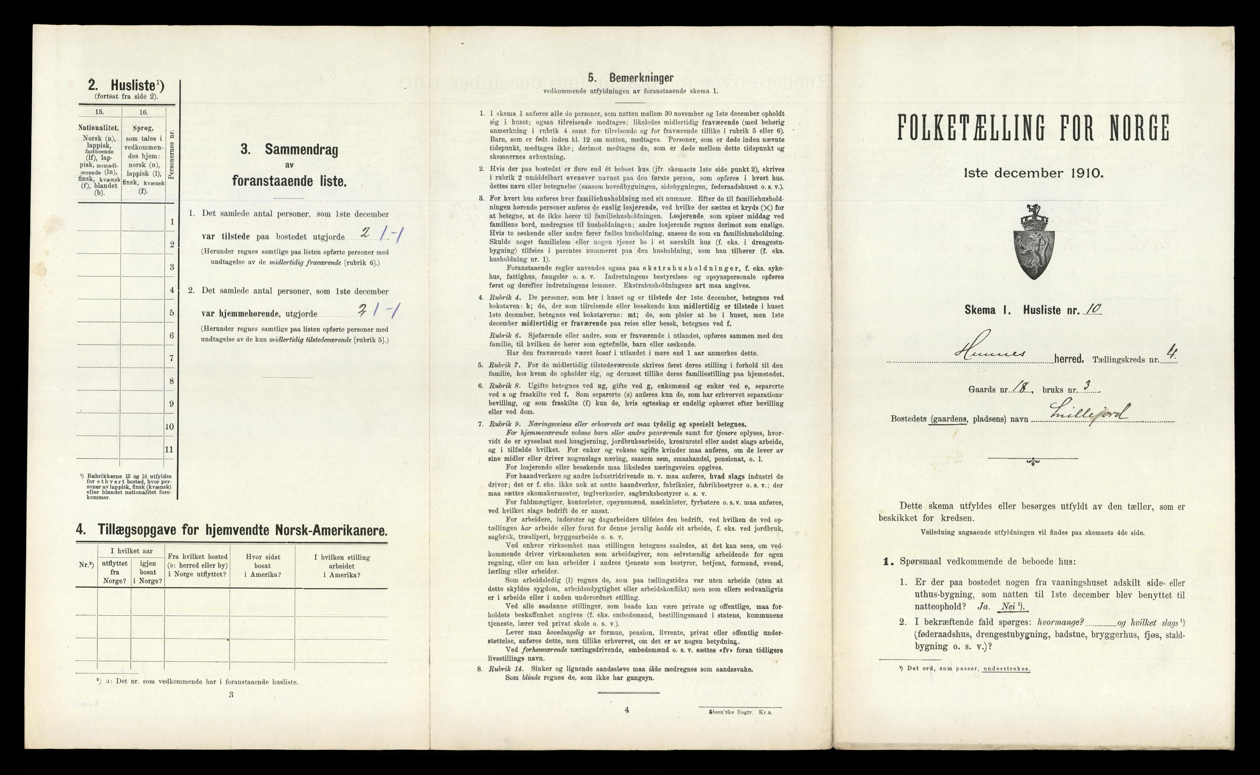 RA, Folketelling 1910 for 1832 Hemnes herred, 1910, s. 996