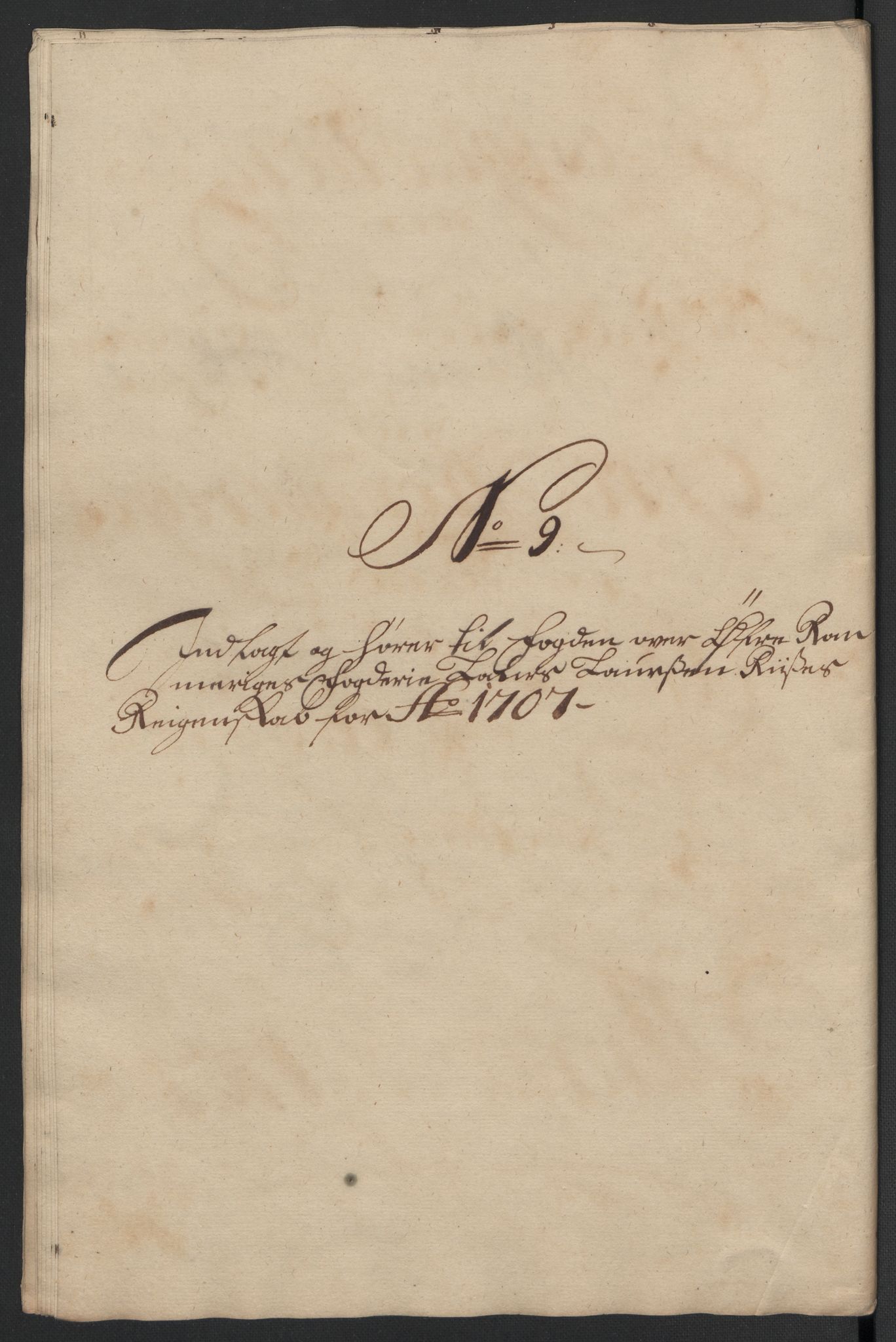 Rentekammeret inntil 1814, Reviderte regnskaper, Fogderegnskap, AV/RA-EA-4092/R12/L0718: Fogderegnskap Øvre Romerike, 1706-1707, s. 407