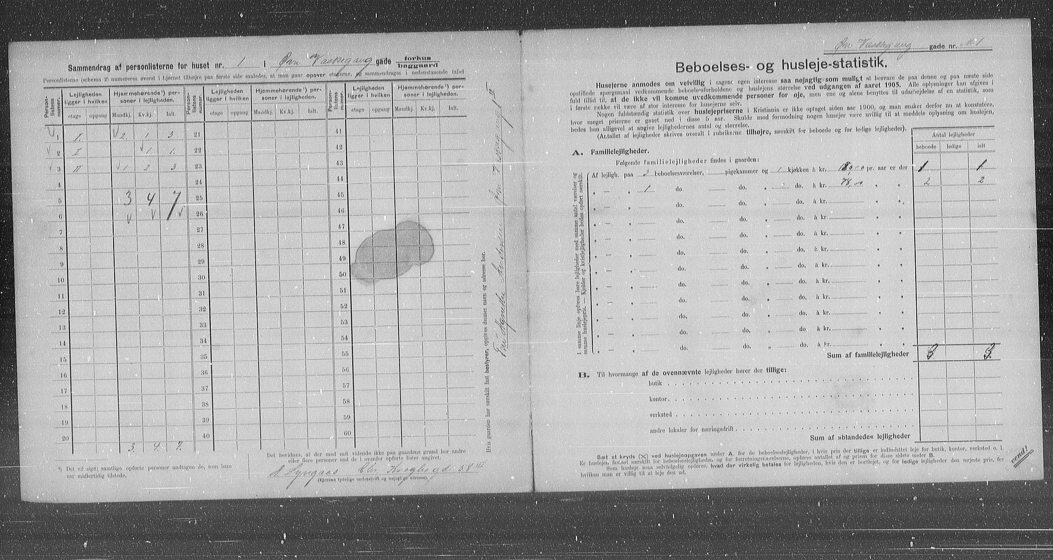 OBA, Kommunal folketelling 31.12.1905 for Kristiania kjøpstad, 1905, s. 68355