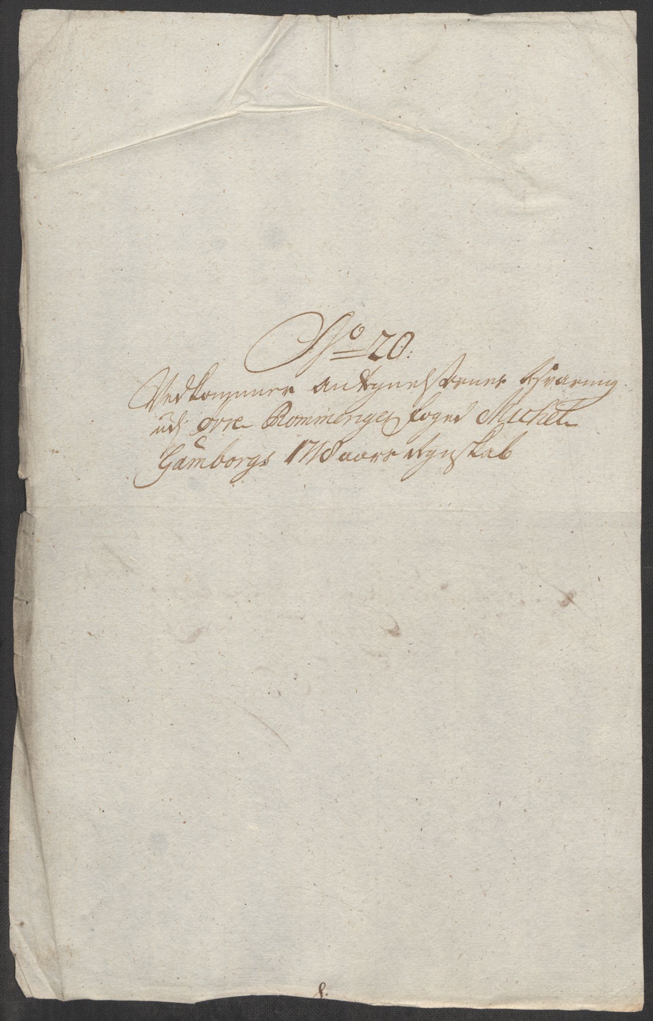 Rentekammeret inntil 1814, Reviderte regnskaper, Fogderegnskap, AV/RA-EA-4092/R12/L0727: Fogderegnskap Øvre Romerike, 1718, s. 387