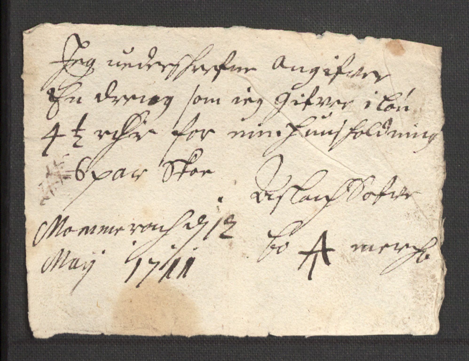 Rentekammeret inntil 1814, Reviderte regnskaper, Fogderegnskap, AV/RA-EA-4092/R36/L2121: Fogderegnskap Øvre og Nedre Telemark og Bamble, 1711, s. 407