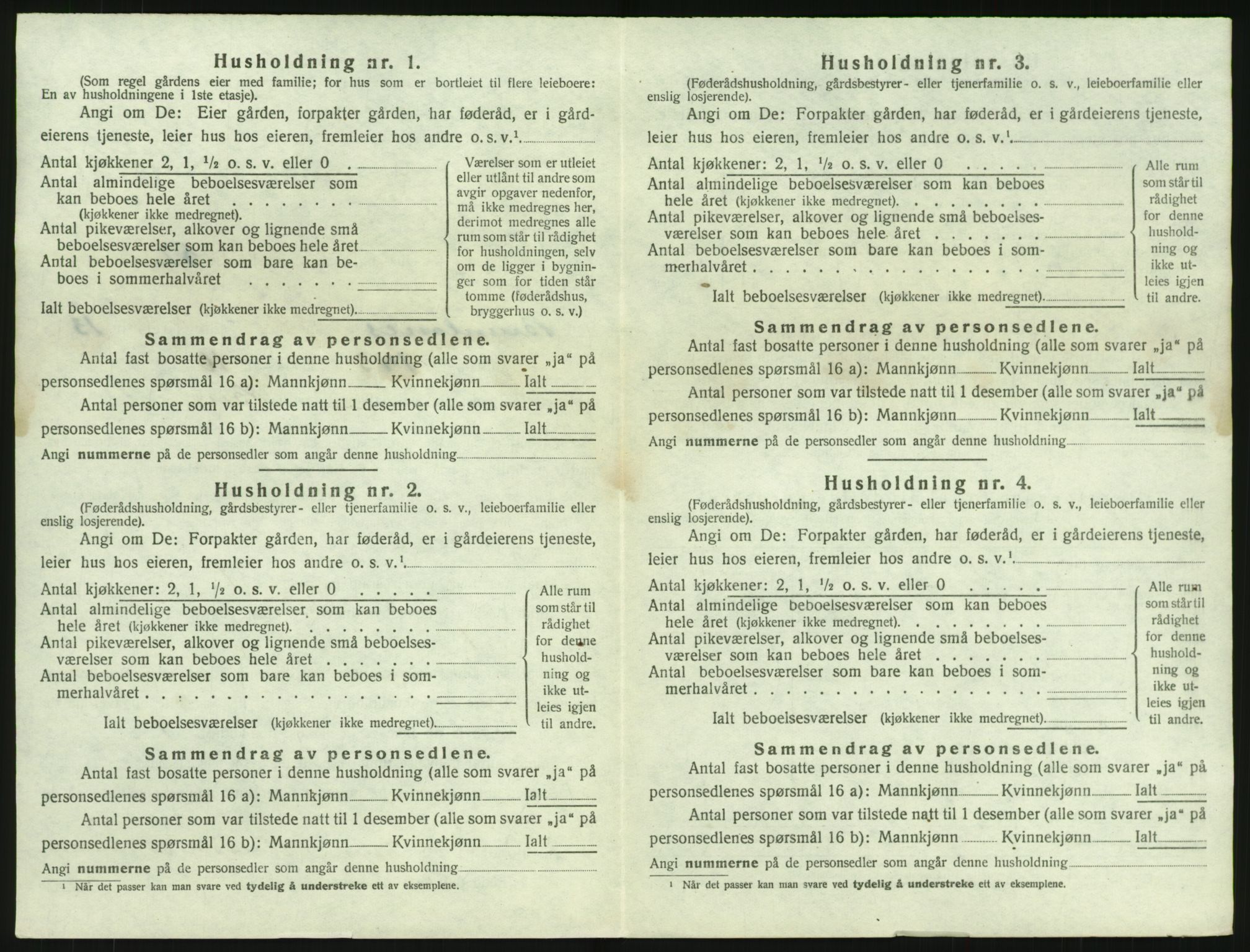 SAKO, Folketelling 1920 for 0726 Brunlanes herred, 1920, s. 1854