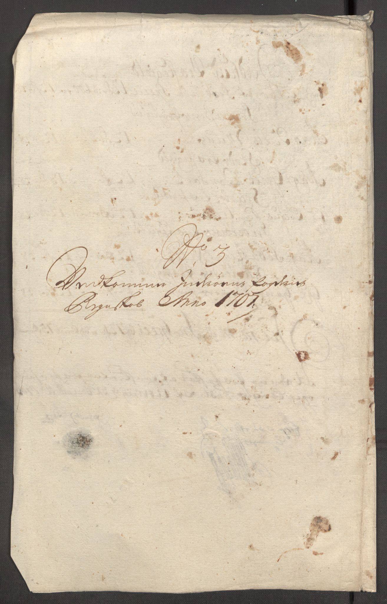 Rentekammeret inntil 1814, Reviderte regnskaper, Fogderegnskap, RA/EA-4092/R63/L4315: Fogderegnskap Inderøy, 1706-1707, s. 392