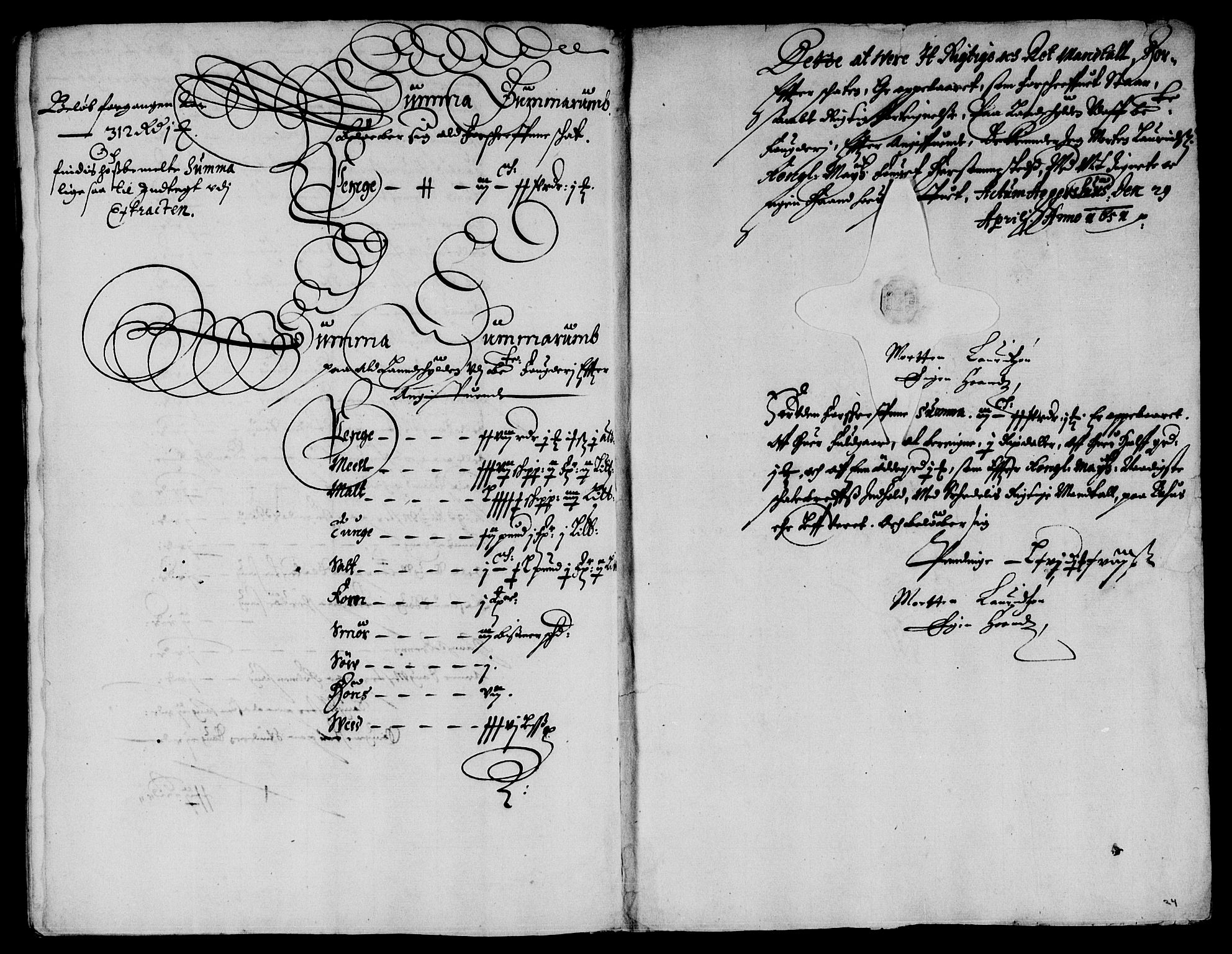 Rentekammeret inntil 1814, Reviderte regnskaper, Lensregnskaper, AV/RA-EA-5023/R/Rb/Rba/L0202: Akershus len, 1650-1651