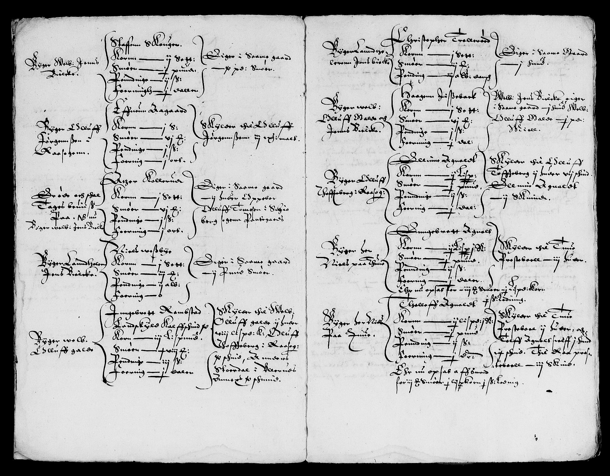 Rentekammeret inntil 1814, Reviderte regnskaper, Lensregnskaper, AV/RA-EA-5023/R/Rb/Rba/L0041: Akershus len, 1616-1618