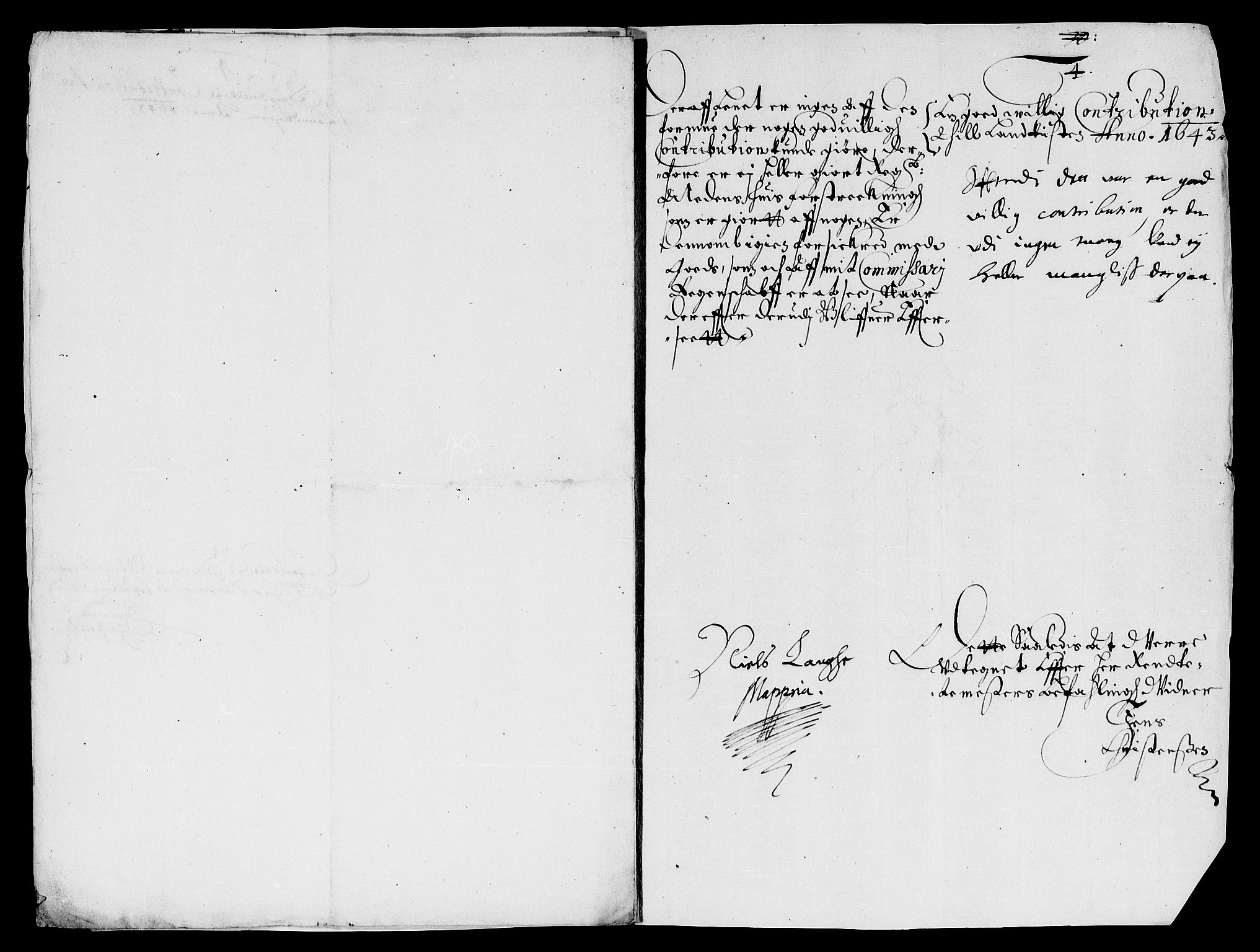 Rentekammeret inntil 1814, Reviderte regnskaper, Lensregnskaper, AV/RA-EA-5023/R/Rb/Rbl/L0010: Brunla len, 1643-1652