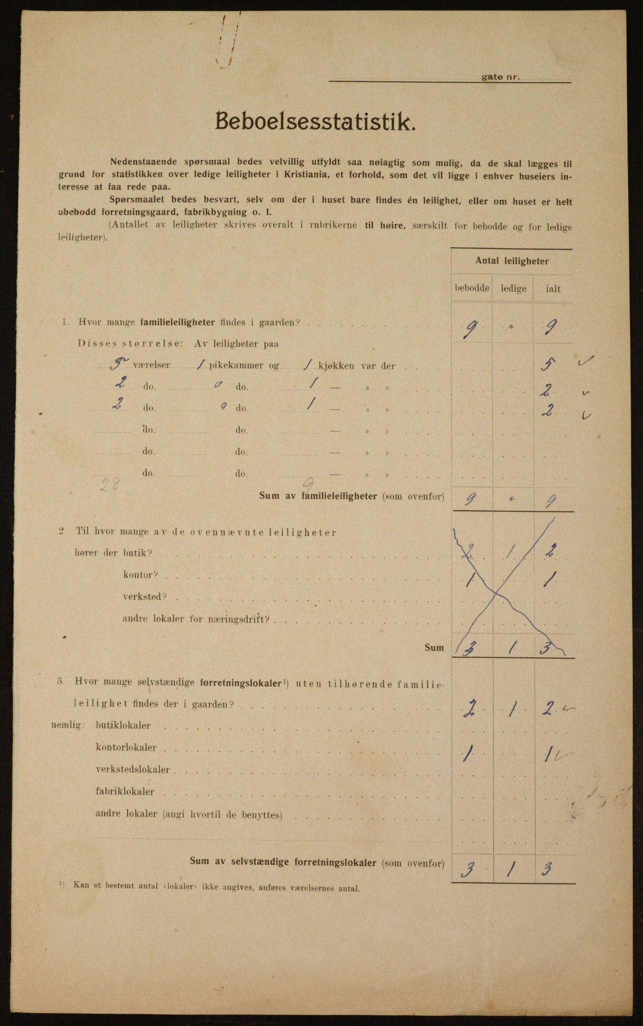 OBA, Kommunal folketelling 1.2.1910 for Kristiania, 1910, s. 47847