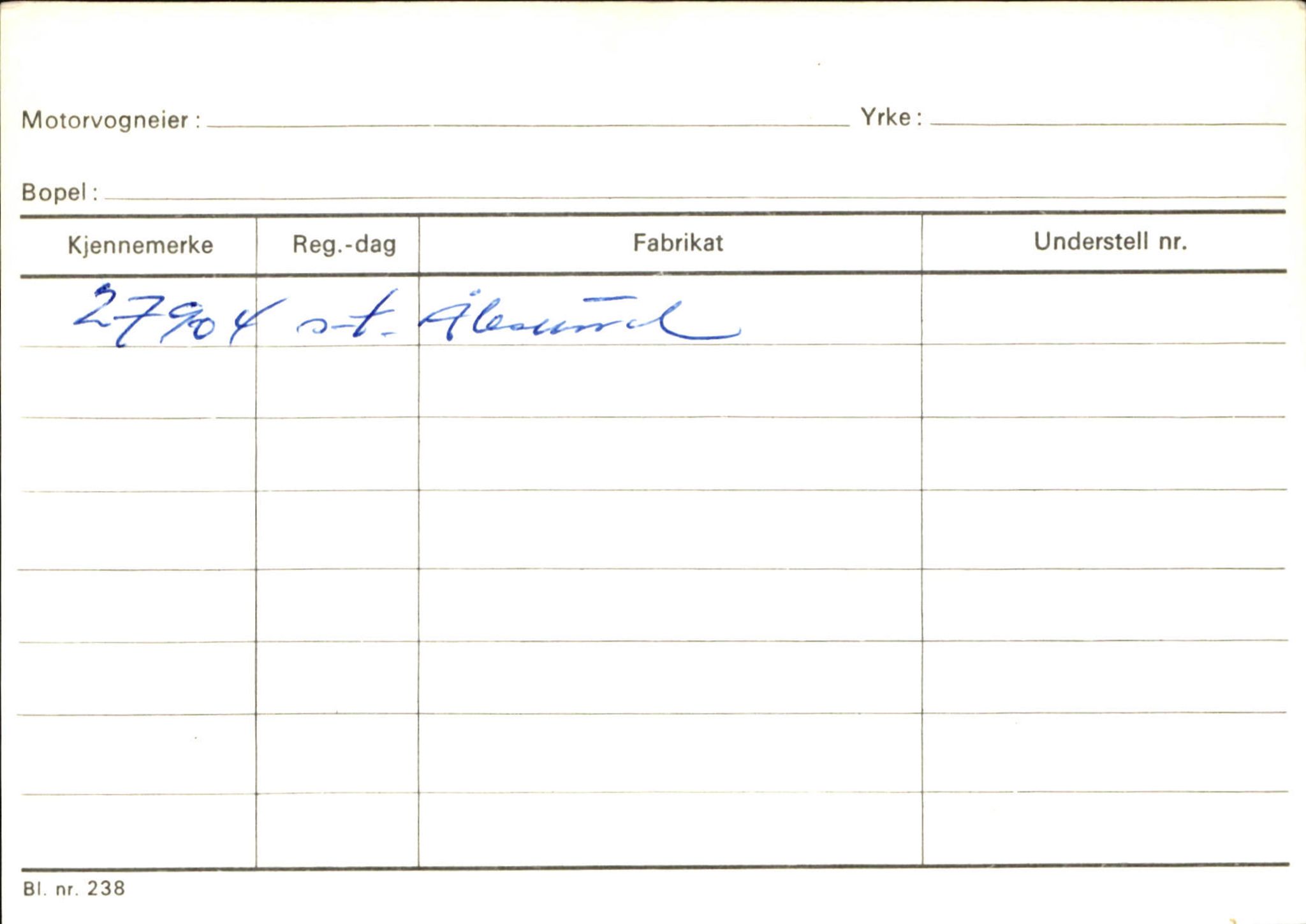 Statens vegvesen, Sogn og Fjordane vegkontor, AV/SAB-A-5301/4/F/L0144: Registerkort Vågsøy A-R, 1945-1975, s. 486