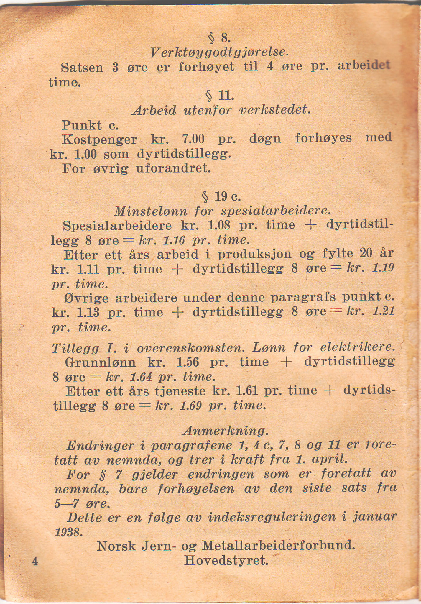 Norsk jern- og metallarbeiderforbund, AAB/ARK-1659/O/L0001/0018: Verkstedsoverenskomsten / Verkstedsoverenskomsten, 1937