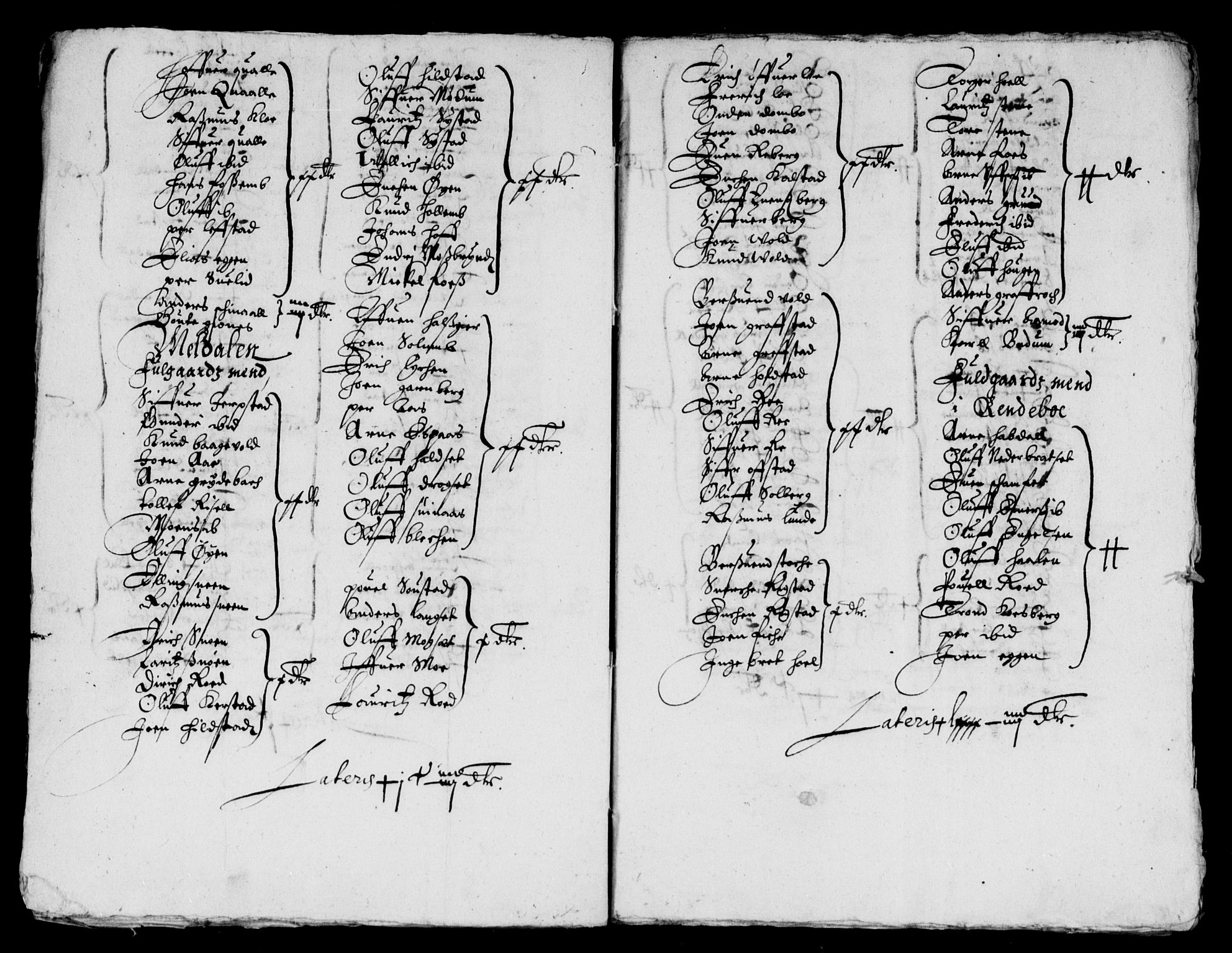 Rentekammeret inntil 1814, Reviderte regnskaper, Lensregnskaper, AV/RA-EA-5023/R/Rb/Rbw/L0050: Trondheim len, 1632-1633