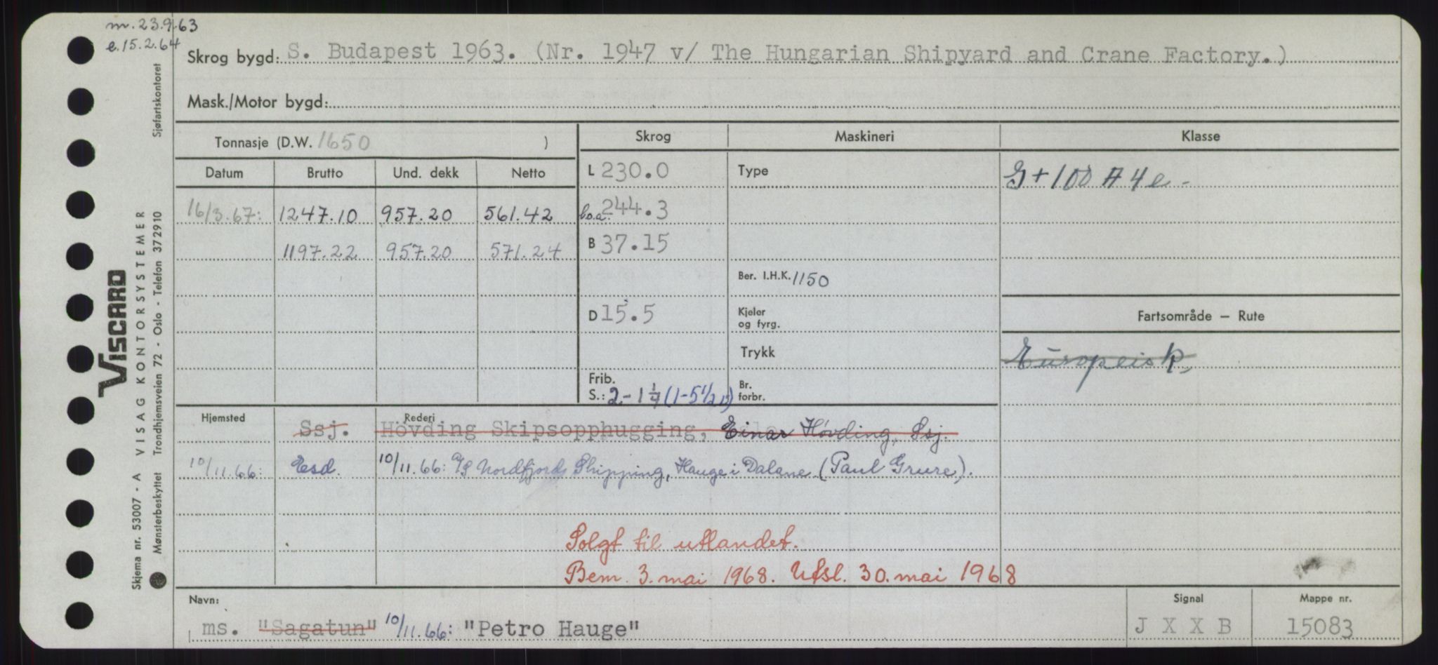 Sjøfartsdirektoratet med forløpere, Skipsmålingen, AV/RA-S-1627/H/Hd/L0029: Fartøy, P, s. 213