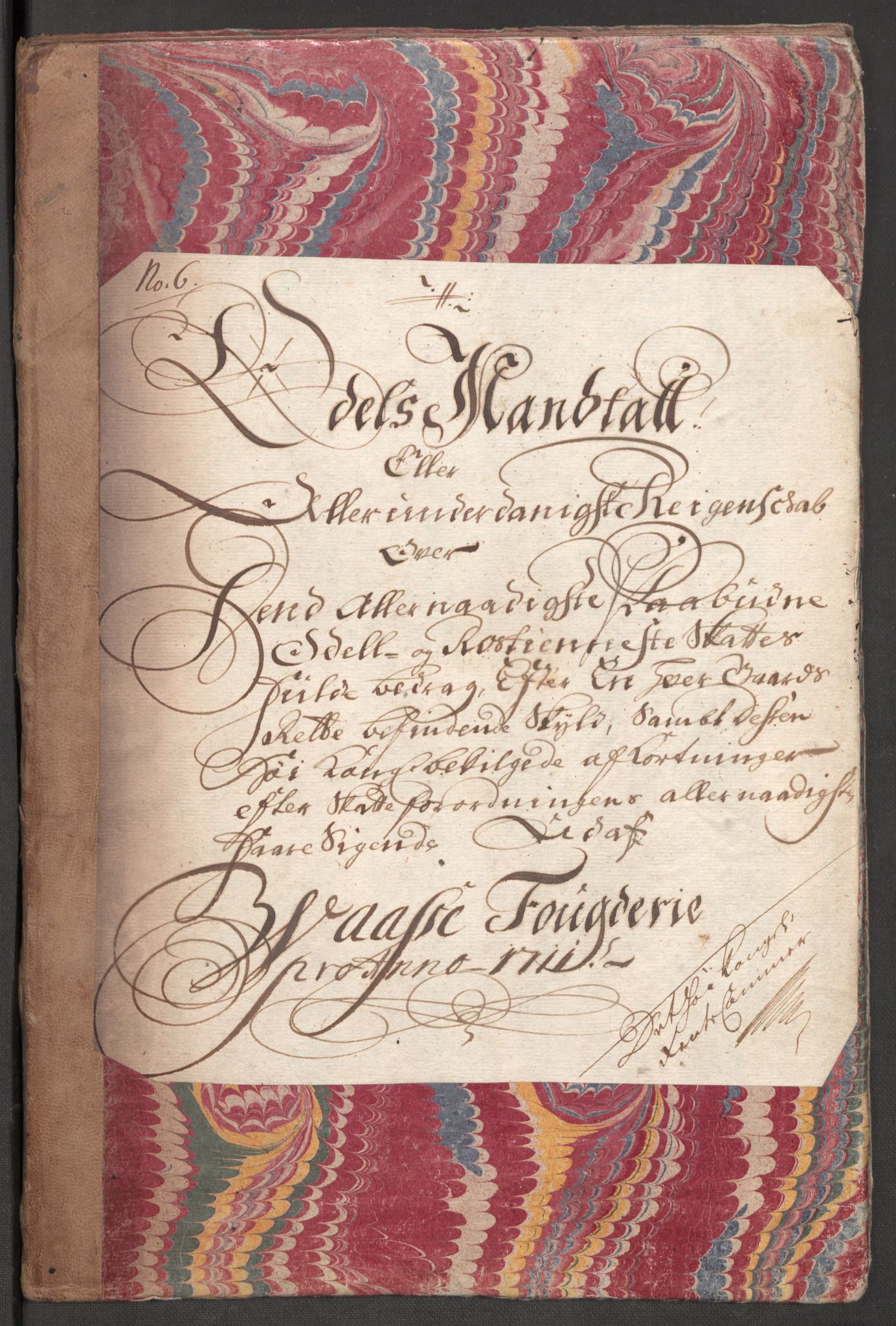 Rentekammeret inntil 1814, Reviderte regnskaper, Fogderegnskap, RA/EA-4092/R51/L3192: Fogderegnskap Nordhordland og Voss, 1711, s. 155