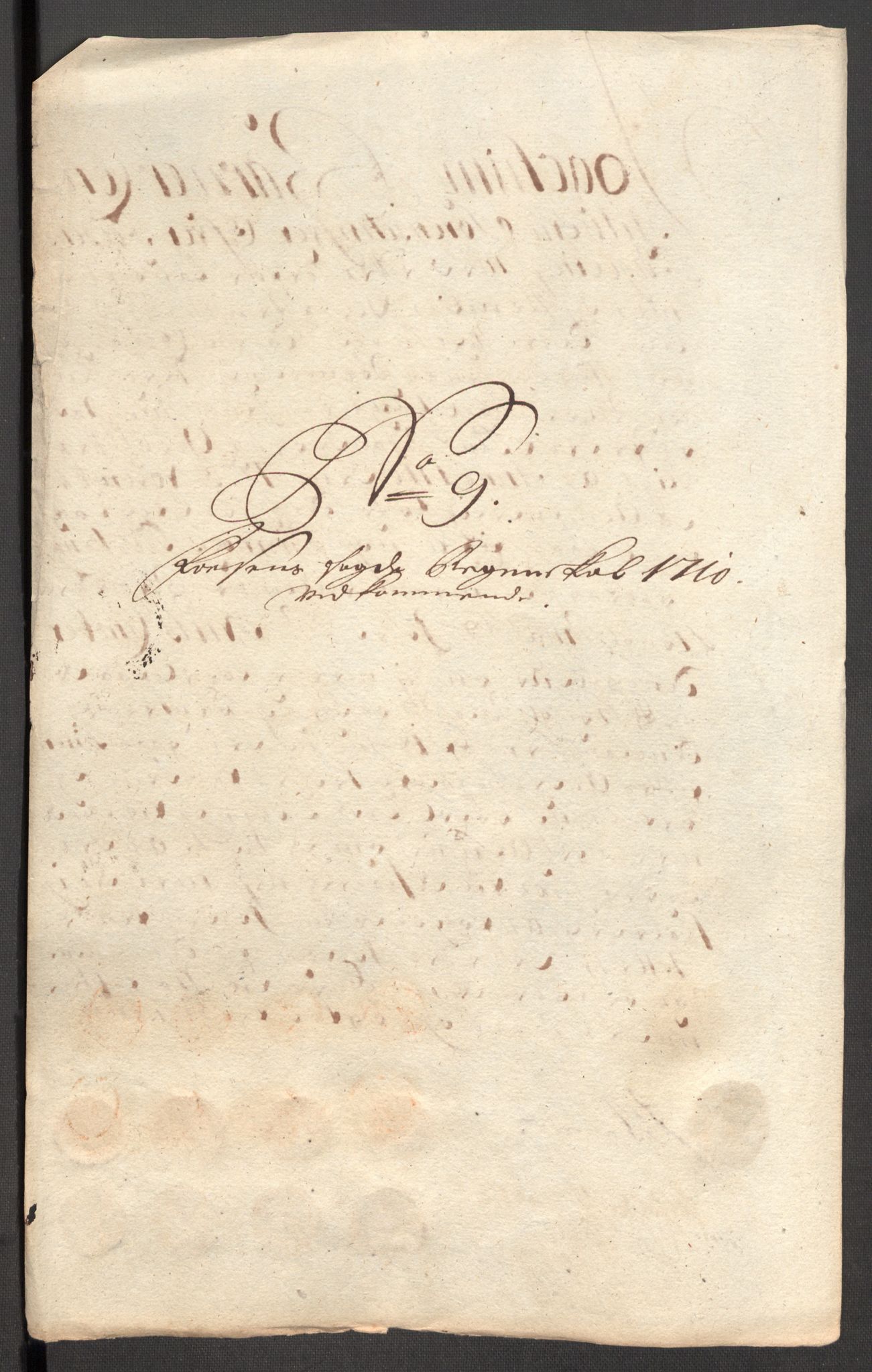 Rentekammeret inntil 1814, Reviderte regnskaper, Fogderegnskap, AV/RA-EA-4092/R57/L3859: Fogderegnskap Fosen, 1710, s. 106