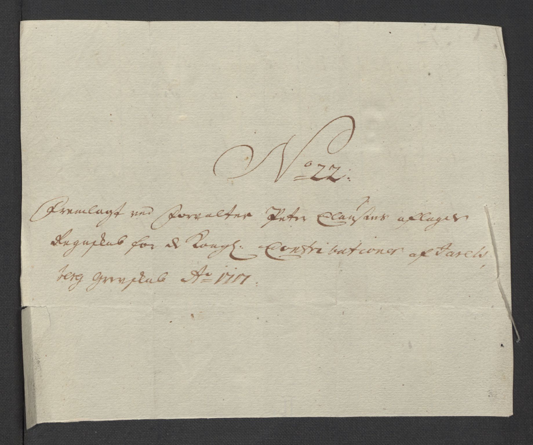 Rentekammeret inntil 1814, Reviderte regnskaper, Fogderegnskap, AV/RA-EA-4092/R32/L1881: Fogderegnskap Jarlsberg grevskap, 1717, s. 351