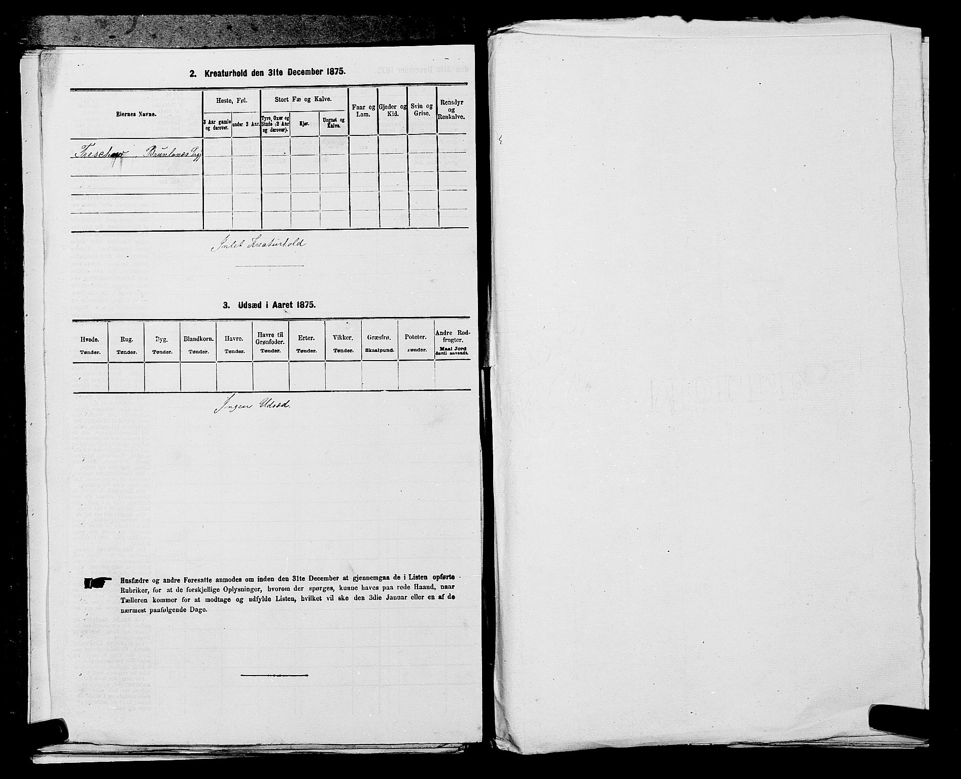 SAKO, Folketelling 1875 for 0725P Tjølling prestegjeld, 1875, s. 527