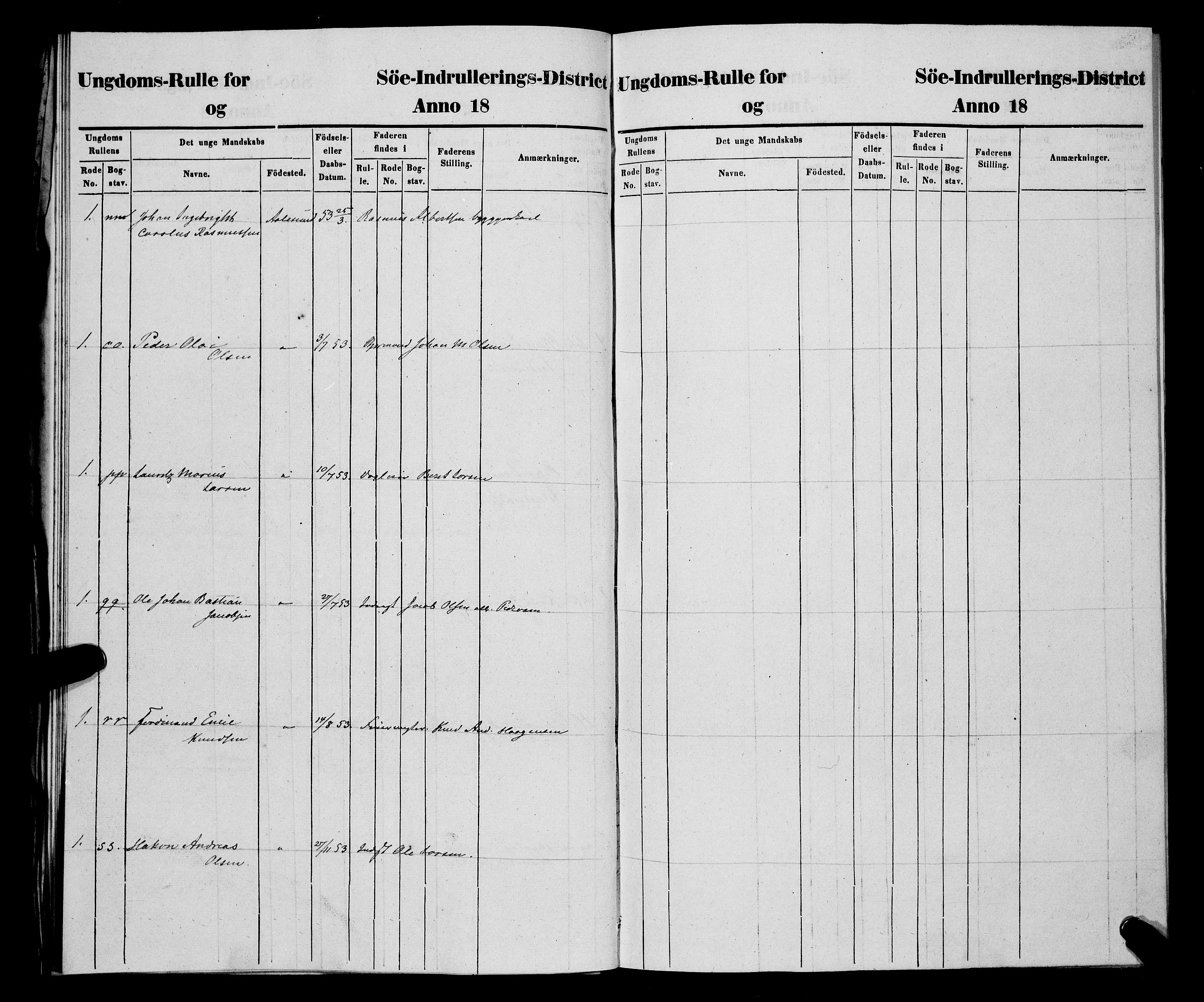 Sjøinnrulleringen - Trondhjemske distrikt, AV/SAT-A-5121/01/L0307: Hovedrulle, ungdomsrulle og ekstrarulle for Ålesund by, 1831-1846