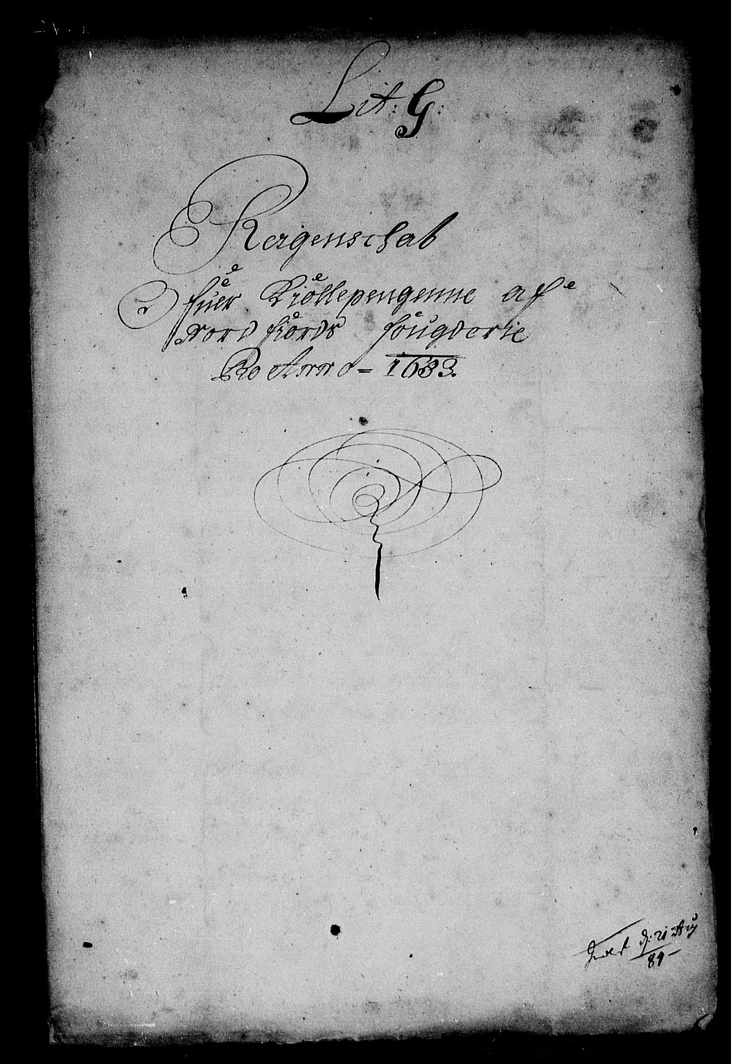 Rentekammeret inntil 1814, Reviderte regnskaper, Stiftamtstueregnskaper, Bergen stiftamt, AV/RA-EA-6043/R/Rc/L0068: Bergen stiftamt, 1683