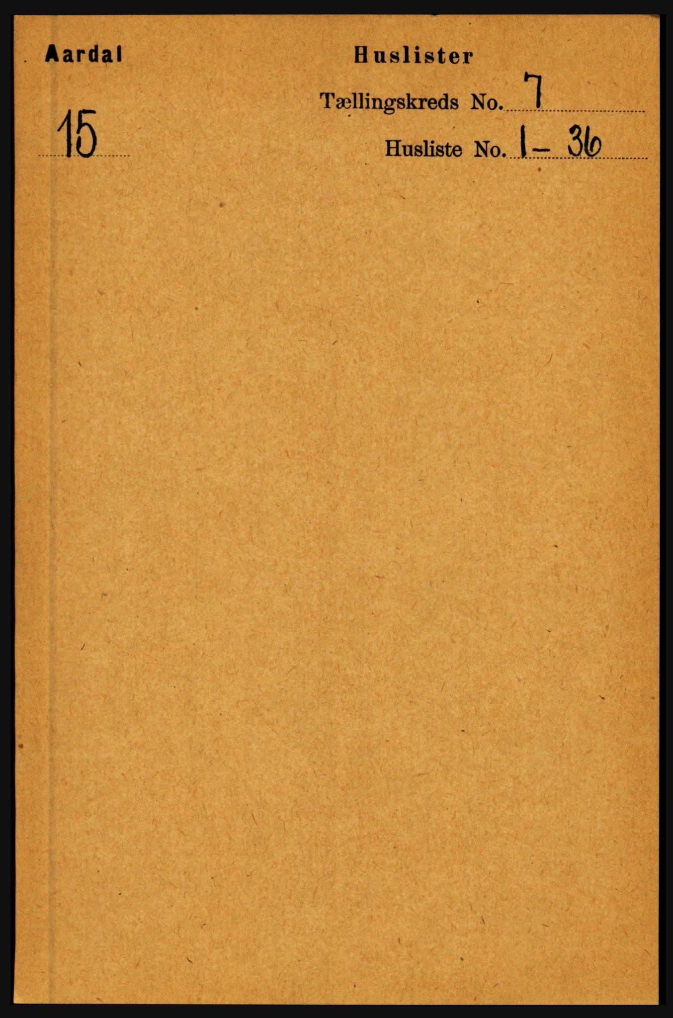 RA, Folketelling 1891 for 1424 Årdal herred, 1891, s. 1433