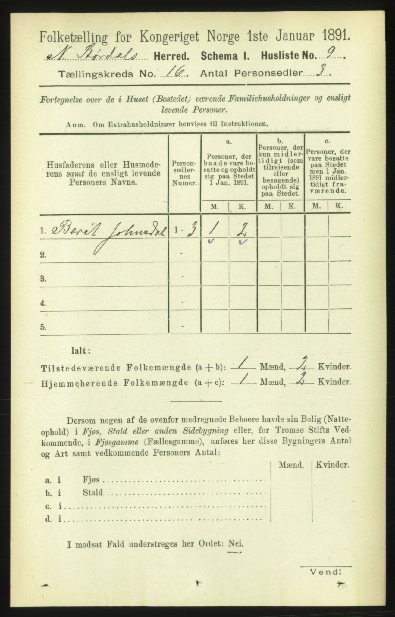 RA, Folketelling 1891 for 1714 Nedre Stjørdal herred, 1891, s. 7463