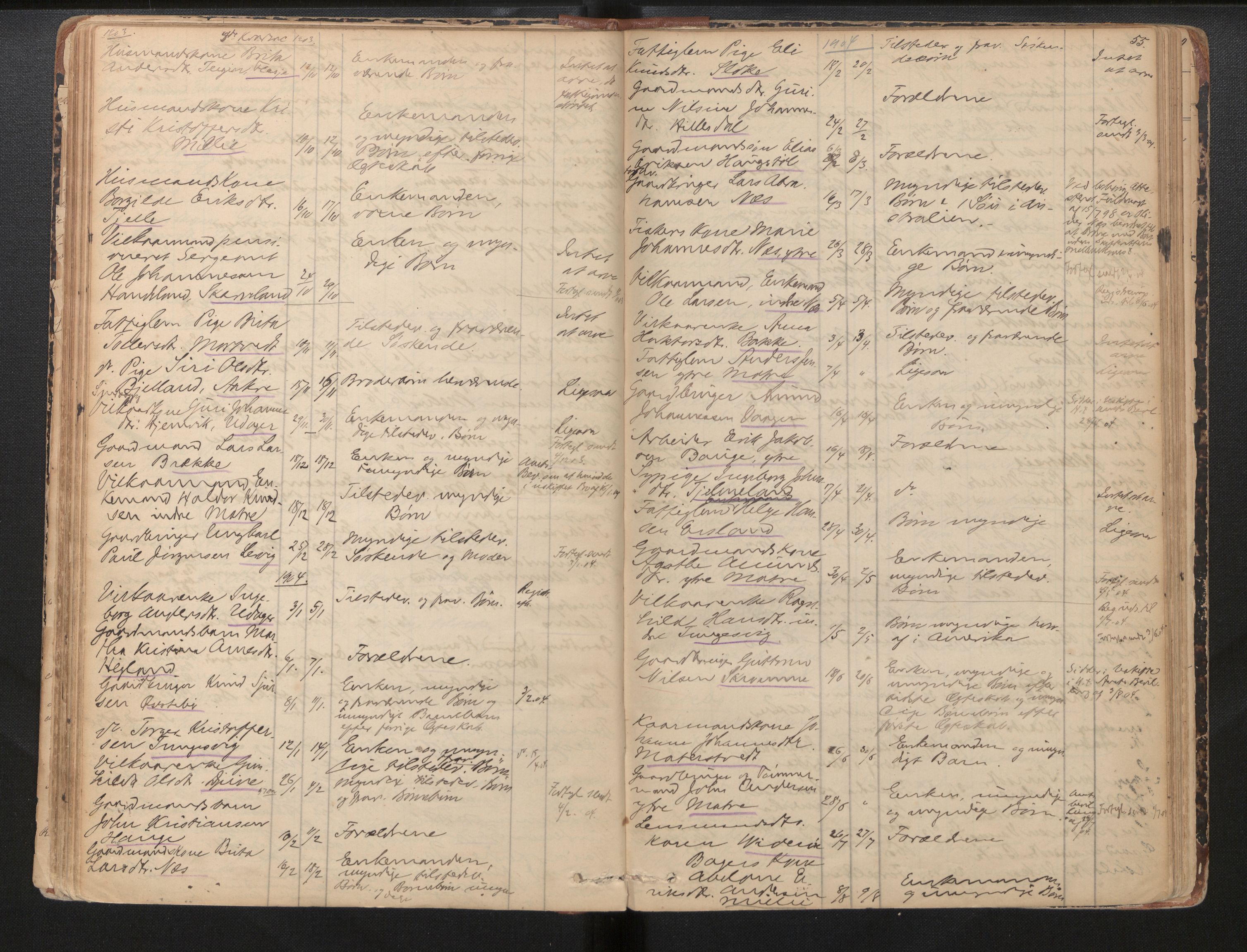 Lensmannen i Skånevik, AV/SAB-A-34901/0006/L0010: Dødsfallprotokoll, 1863-1931, s. 55