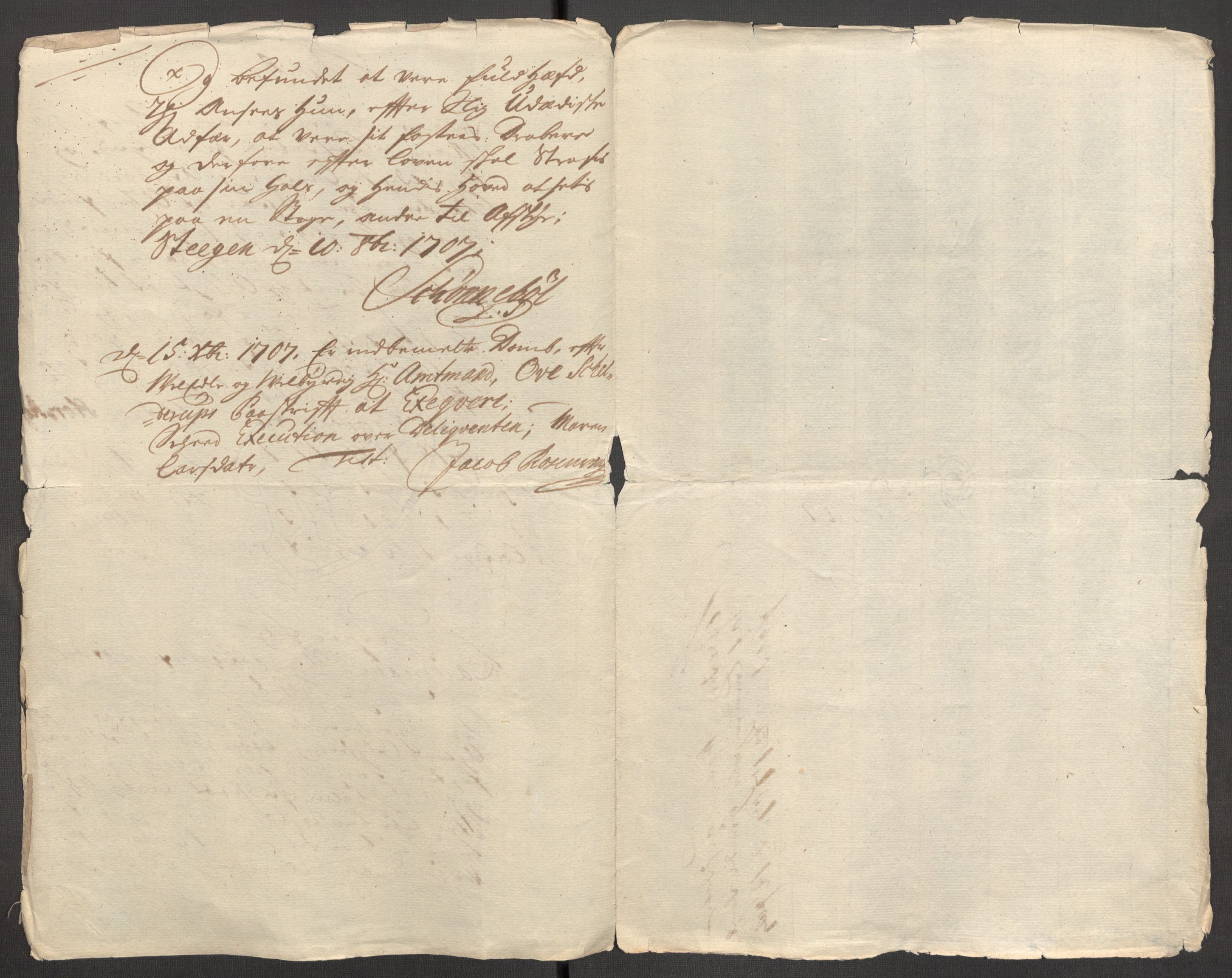 Rentekammeret inntil 1814, Reviderte regnskaper, Fogderegnskap, AV/RA-EA-4092/R68/L4756: Fogderegnskap Senja og Troms, 1705-1707, s. 398