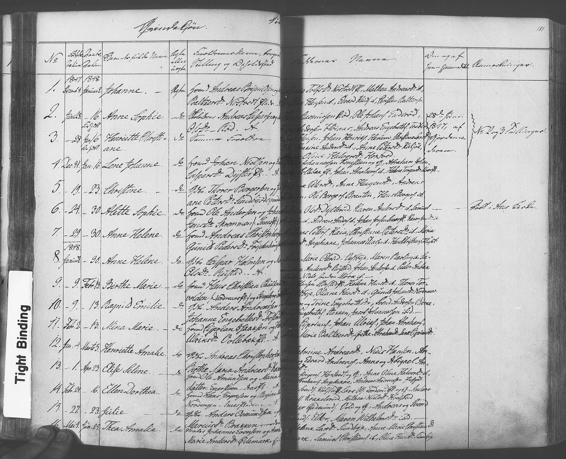 Ås prestekontor Kirkebøker, AV/SAO-A-10894/F/Fa/L0006: Ministerialbok nr. I 6, 1841-1853, s. 150-151