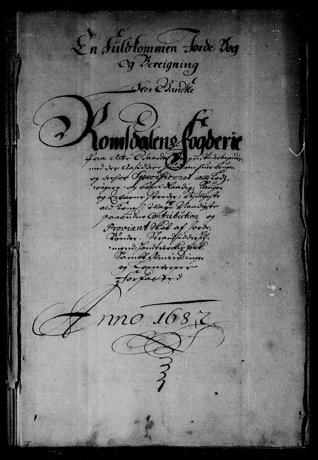 Rentekammeret inntil 1814, Reviderte regnskaper, Stiftamtstueregnskaper, Trondheim stiftamt og Nordland amt, RA/EA-6044/R/Rg/L0068b: Trondheim stiftamt og Nordland amt, 1682