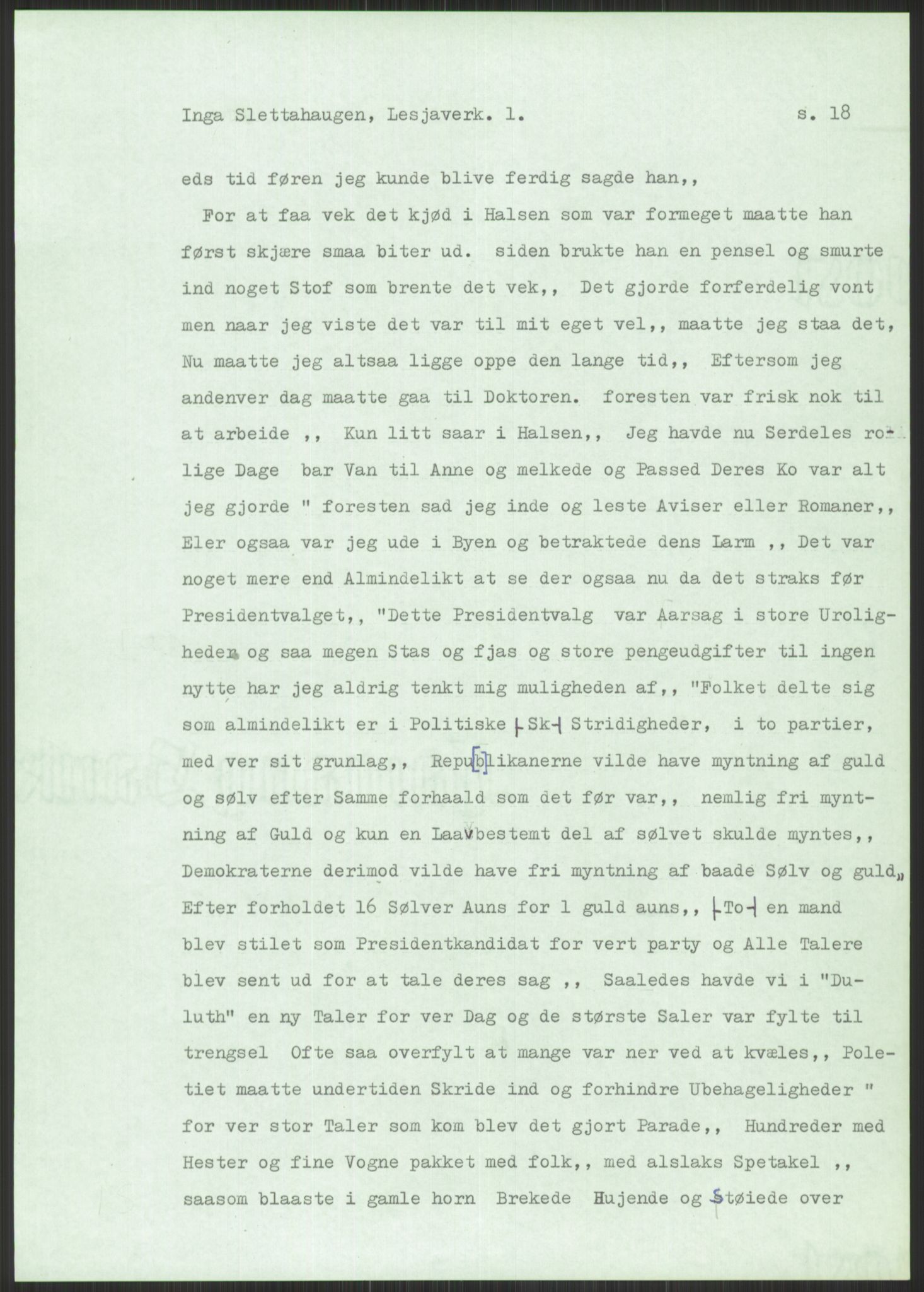 Samlinger til kildeutgivelse, Amerikabrevene, AV/RA-EA-4057/F/L0014: Innlån fra Oppland: Nyberg - Slettahaugen, 1838-1914, s. 889