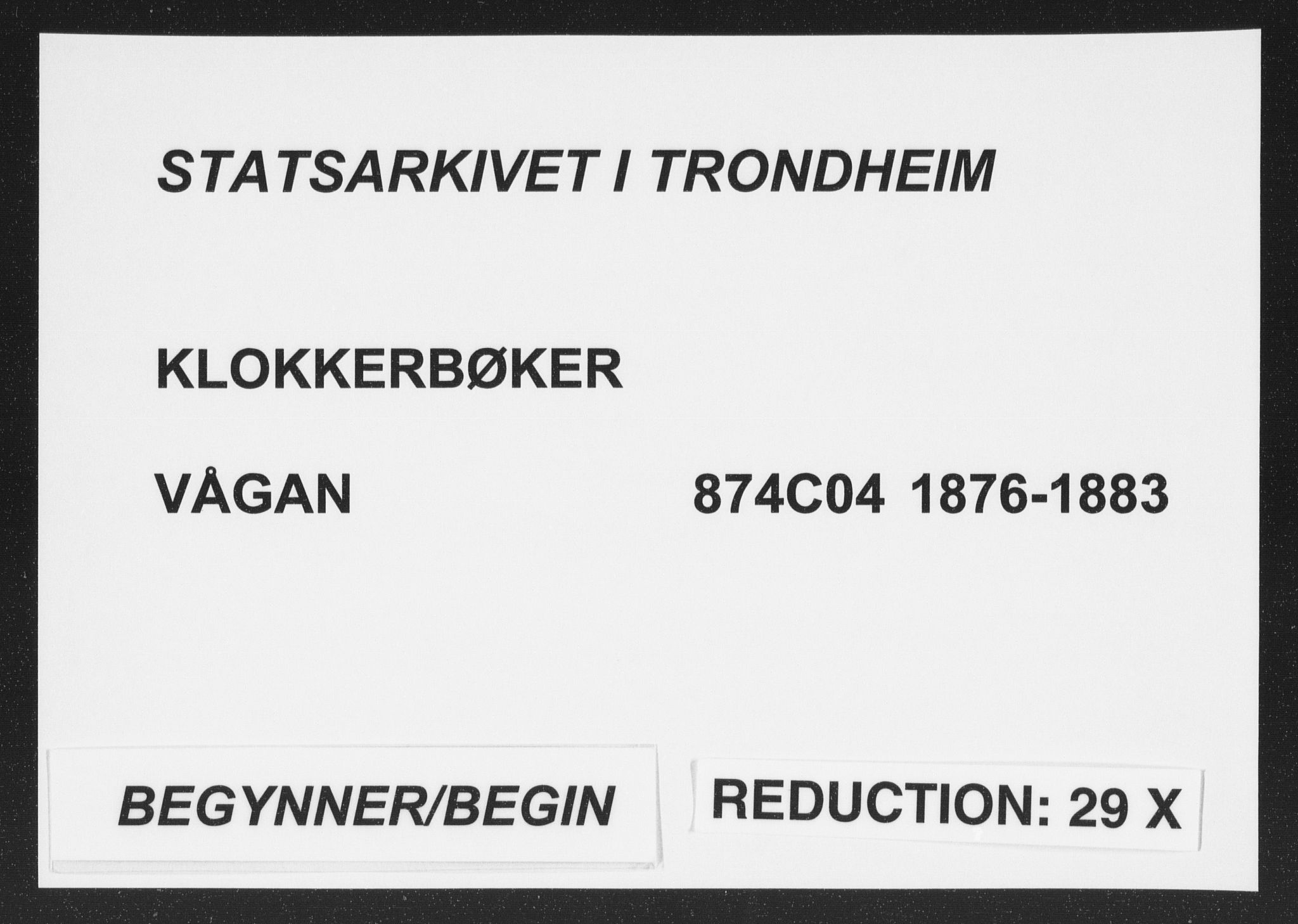 Ministerialprotokoller, klokkerbøker og fødselsregistre - Nordland, AV/SAT-A-1459/874/L1075: Klokkerbok nr. 874C04, 1876-1883